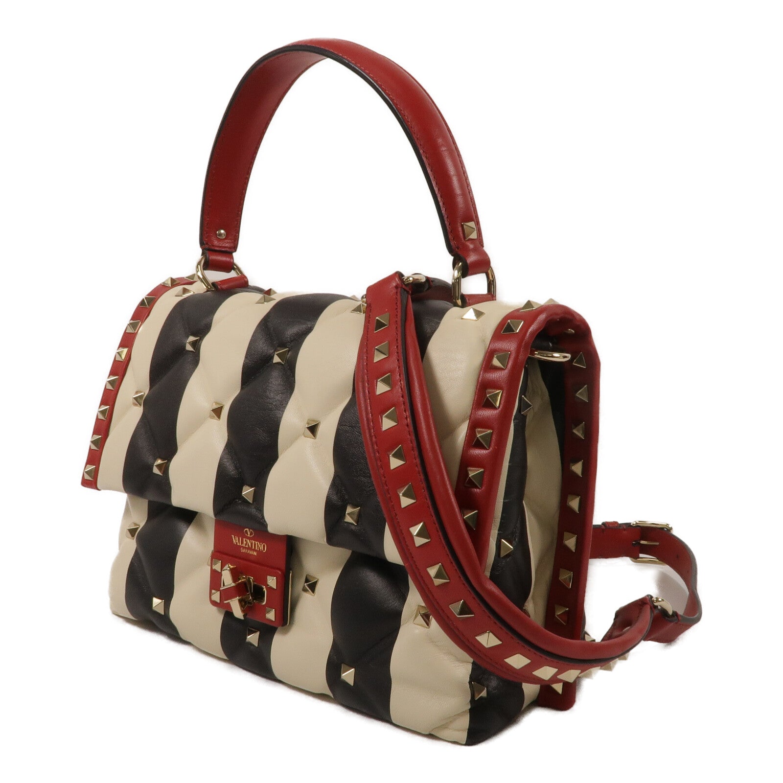 Valentino 牛皮皮革Shoulder Bag手挽肩背兩用袋