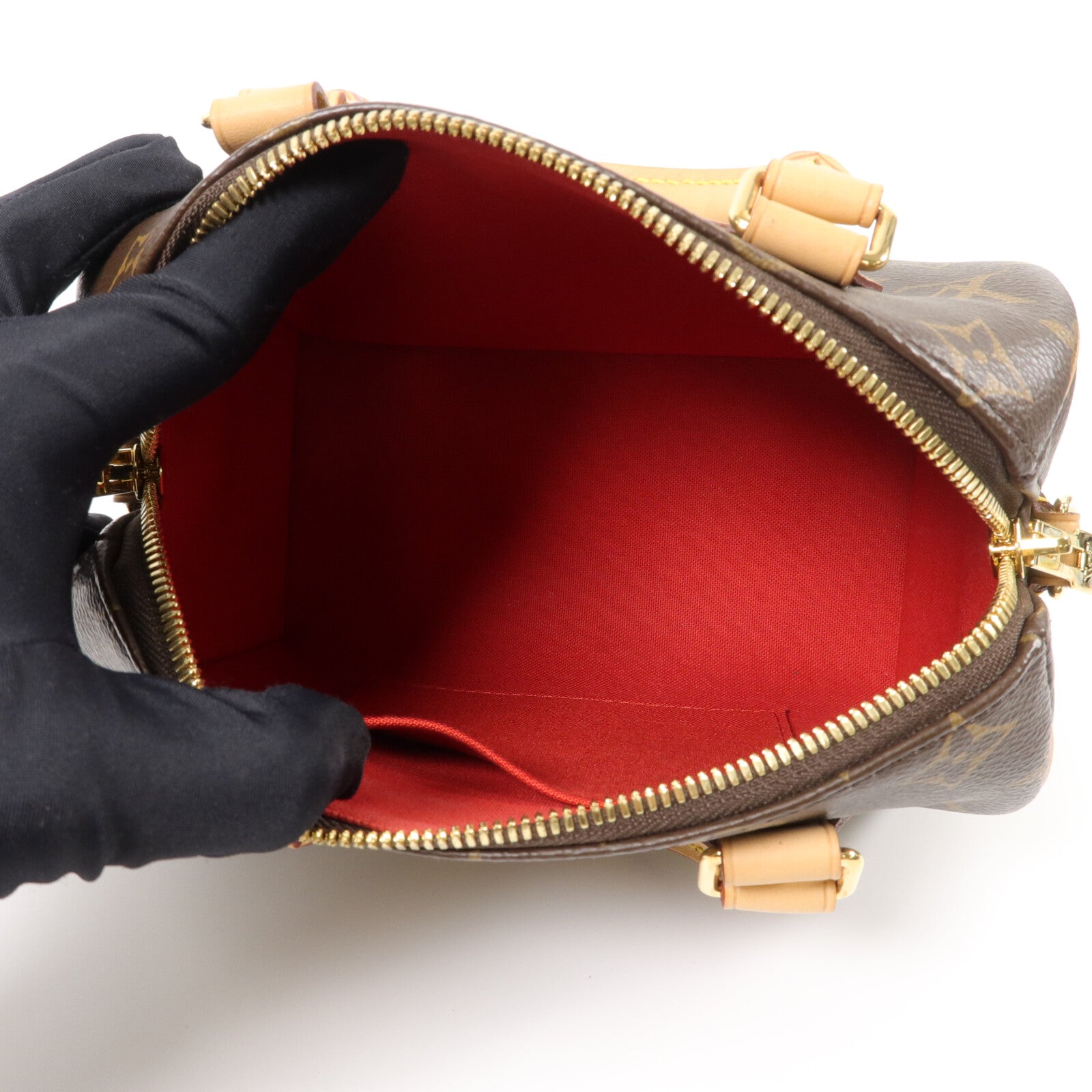 LOUIS VUITTON Monogram Speedy Bandouliere 20手挽肩背兩用袋