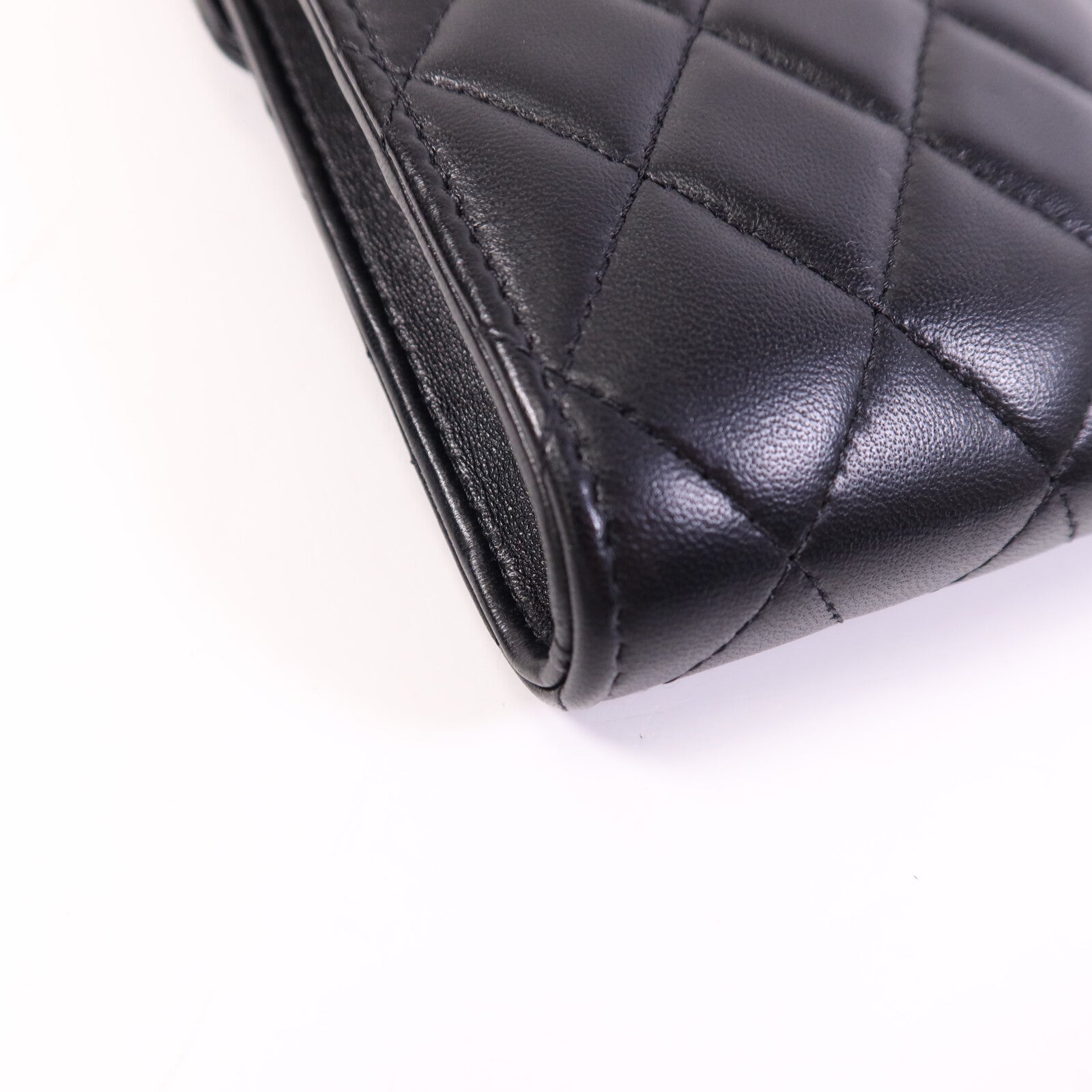 CHANEL 羊皮皮革Chain Shoulder Bag金扣鏈帶肩背袋