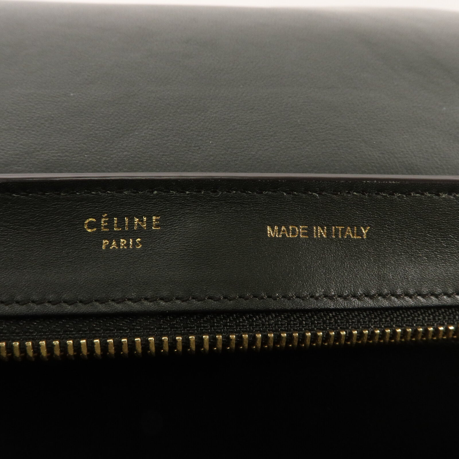 CELINE 牛皮皮革Trapeze Small手挽肩背兩用袋