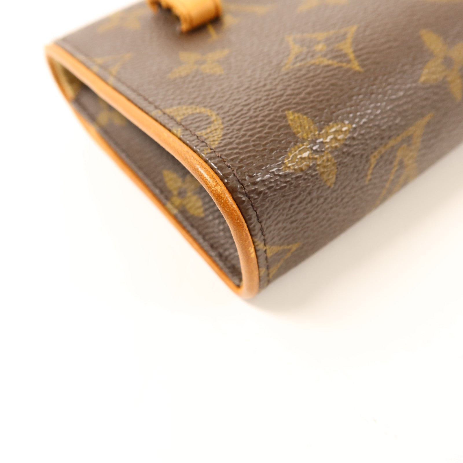 LOUIS VUITTON 【激減優惠】Monogram Pochette Florentine XS金扣腰包