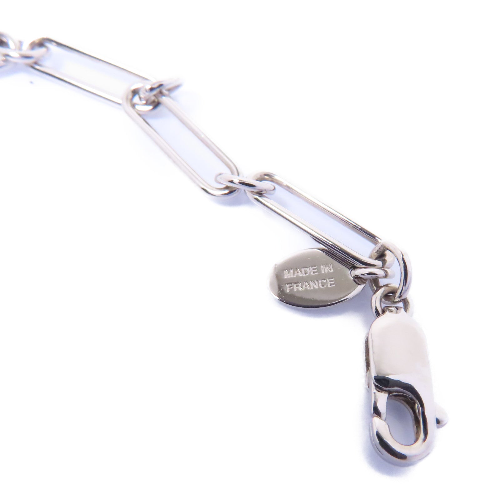HERMES 【激減優惠】金屬Necklace項鍊銀色