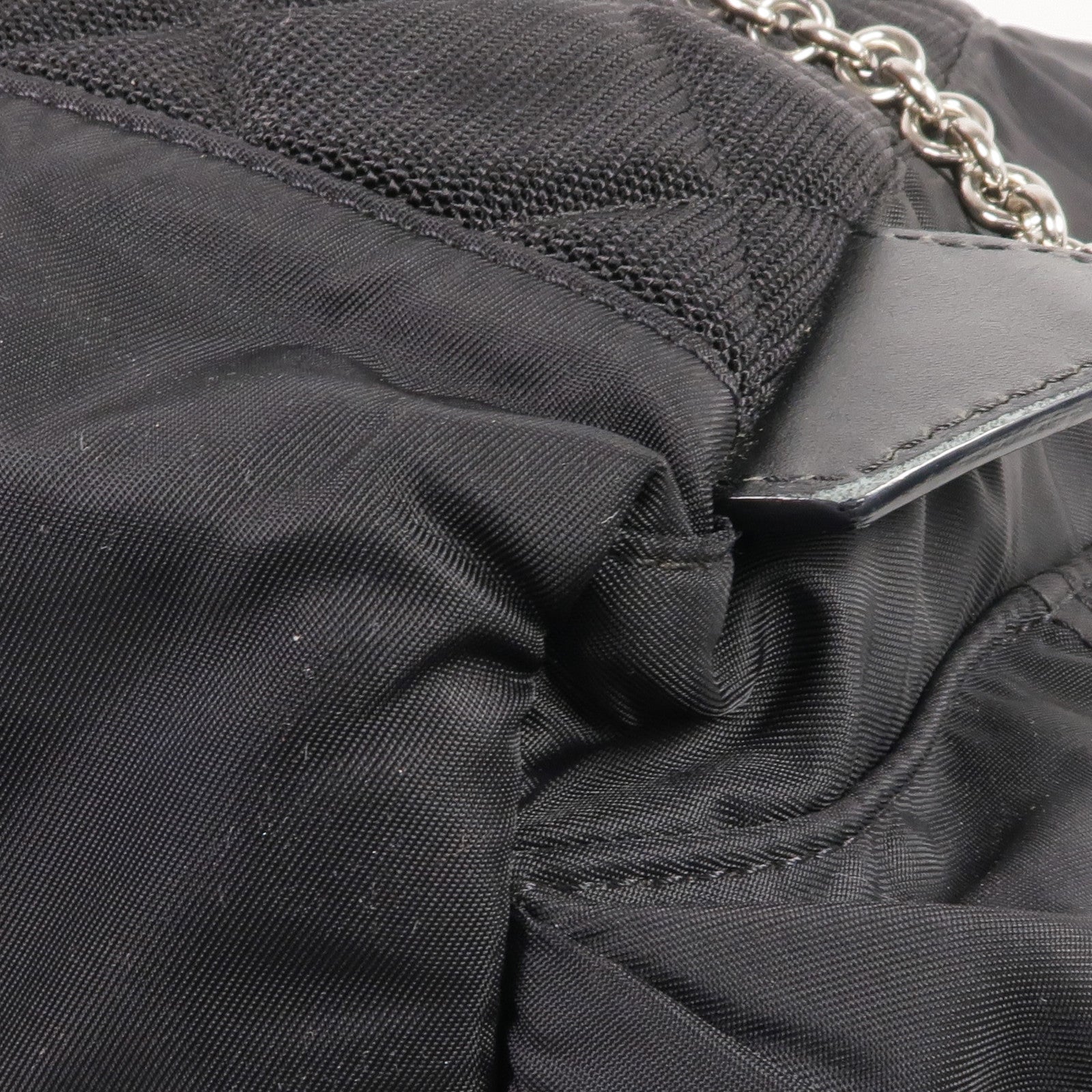 BURBERRY 尼龍Backpack銀扣背包