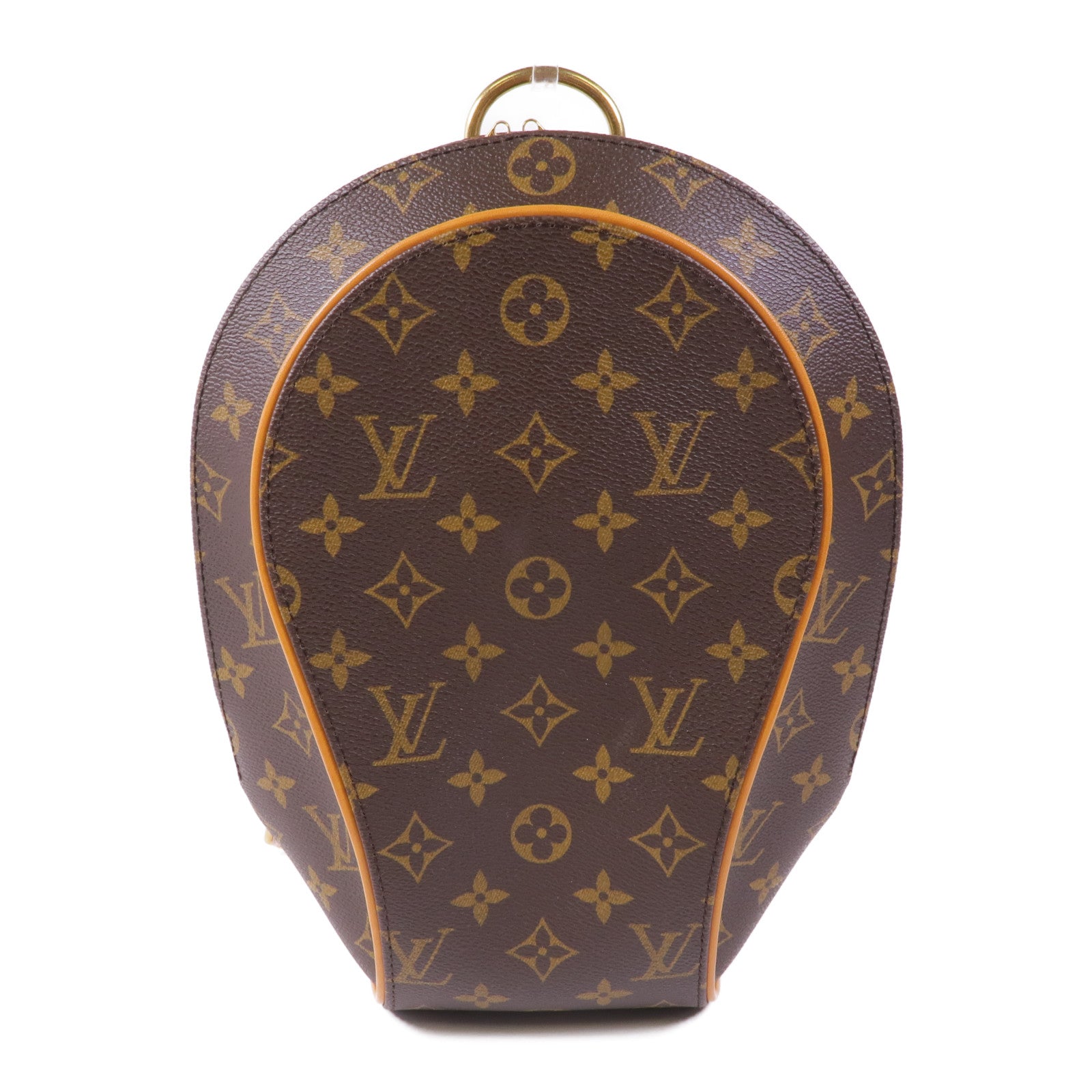 LOUIS VUITTON Monogram Ellipse Sac A Dos Backpack金扣背包棕色