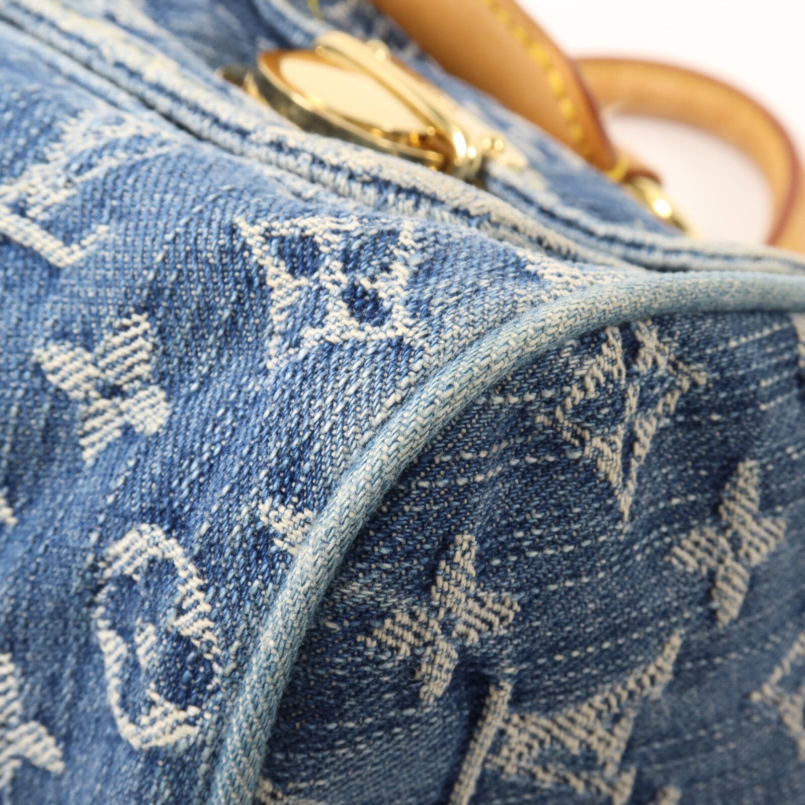 LOUIS VUITTON Monogram Denim Neo Speedy手挽袋