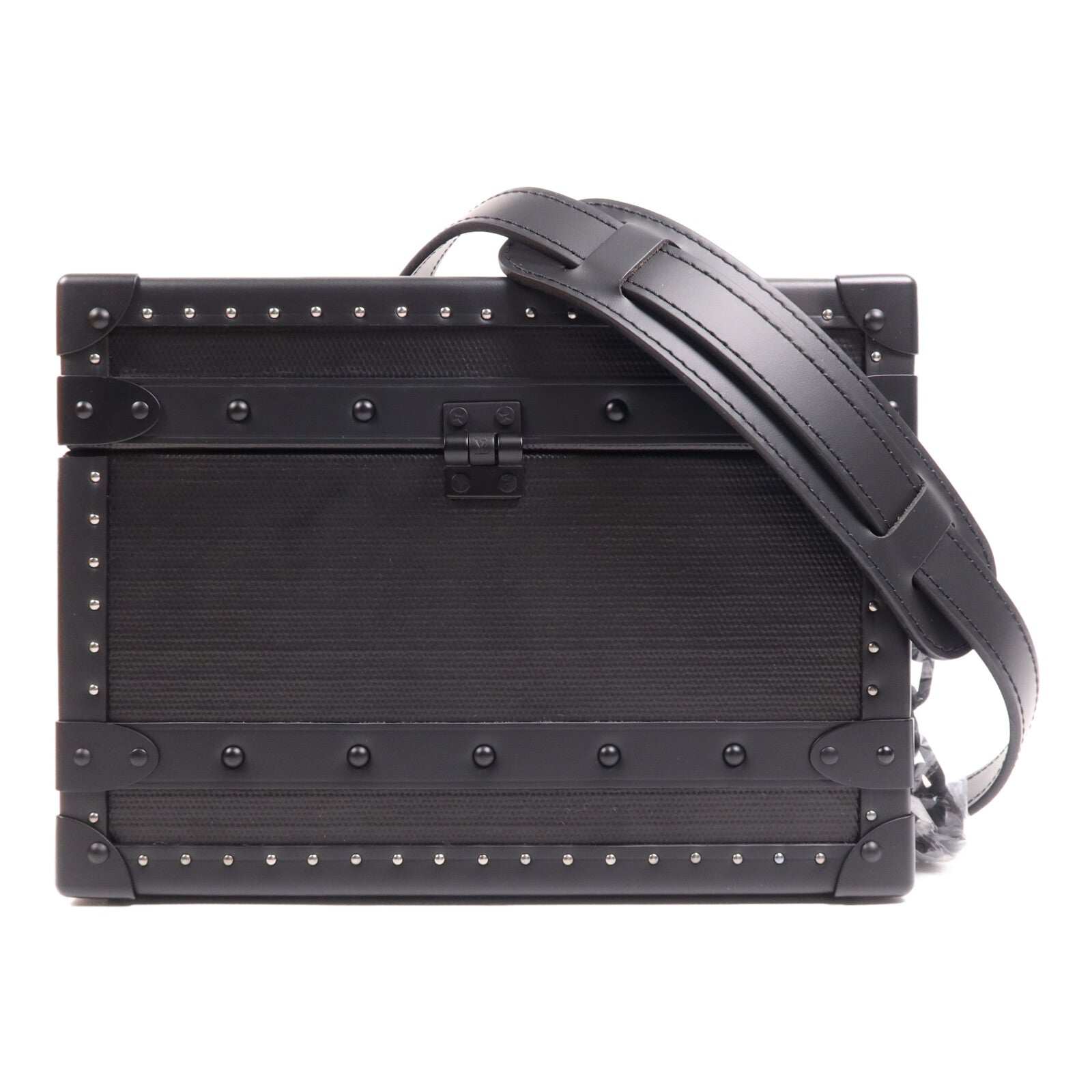 LOUIS VUITTON 【激減優惠】牛皮皮革Clutch Trunk Box肩背袋