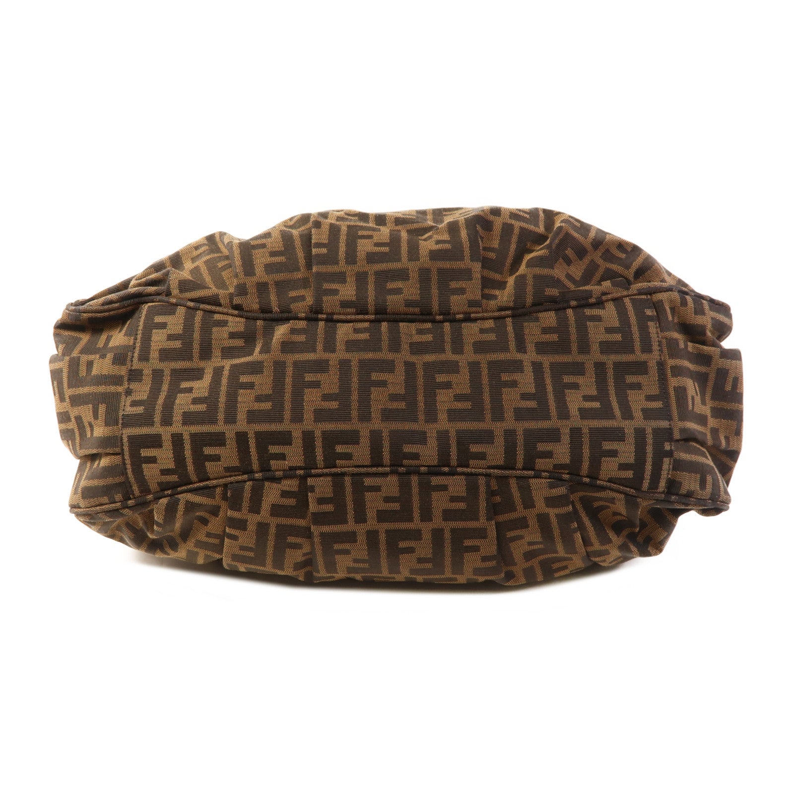 FENDI 帆布Shoulder Bag金扣肩背袋