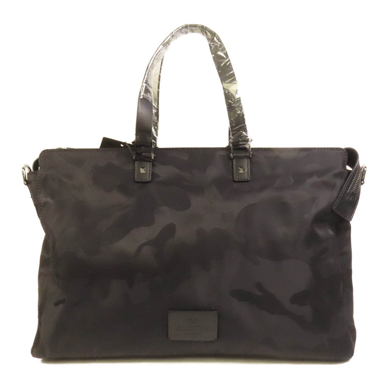 Valentino 【激減優惠】尼龍Camouflafe Bricase手挽肩背兩用袋