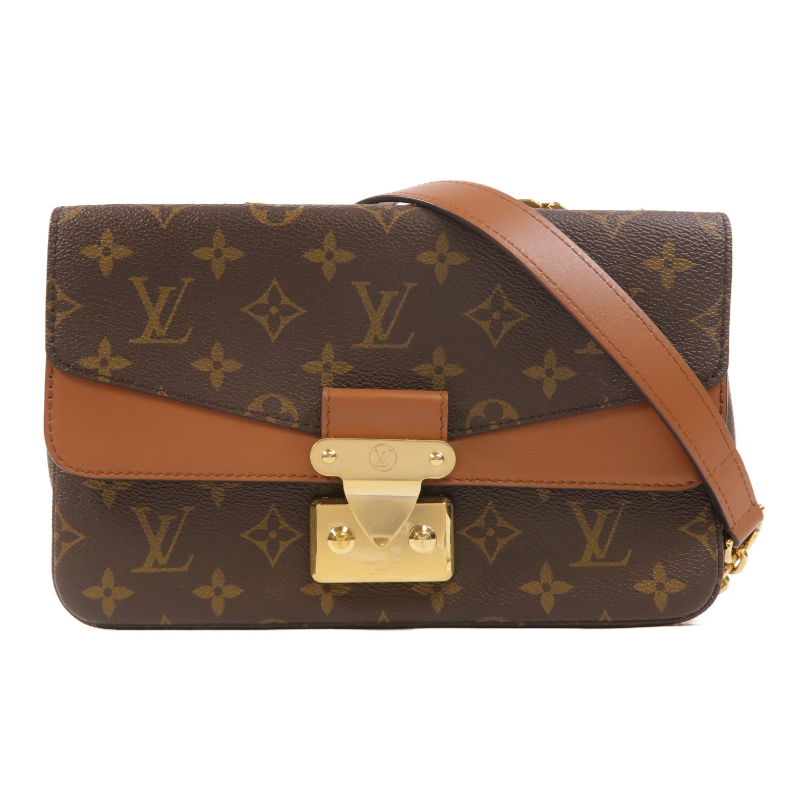 LOUIS VUITTON Monogram Marceau鏈帶肩背袋