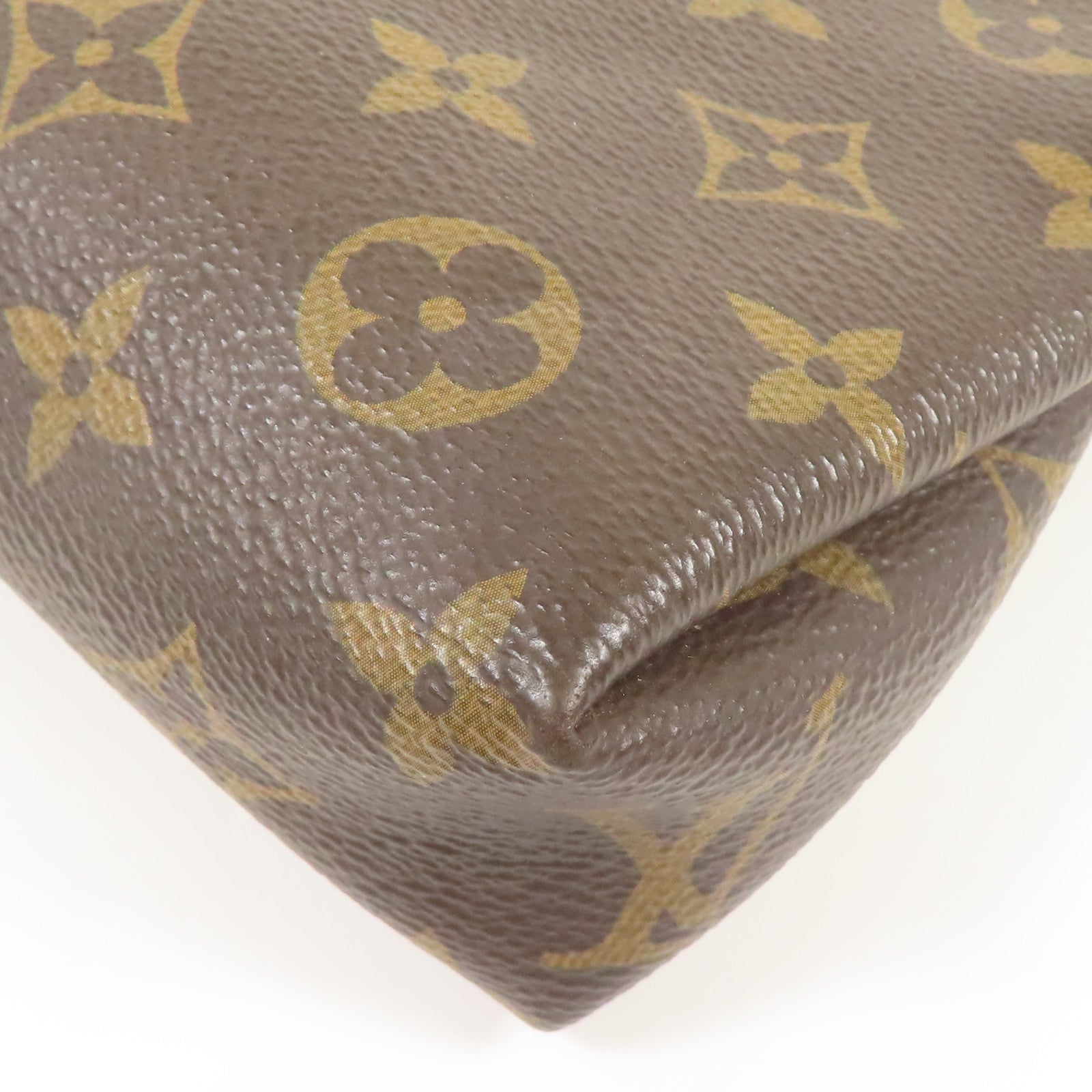 LOUIS VUITTON Monogram Pallas Clutch金扣鏈帶手挽肩背兩用袋