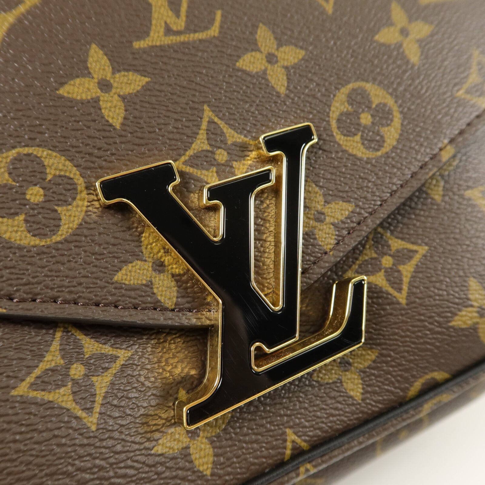 LOUIS VUITTON Monogram Passy鏈帶肩背袋