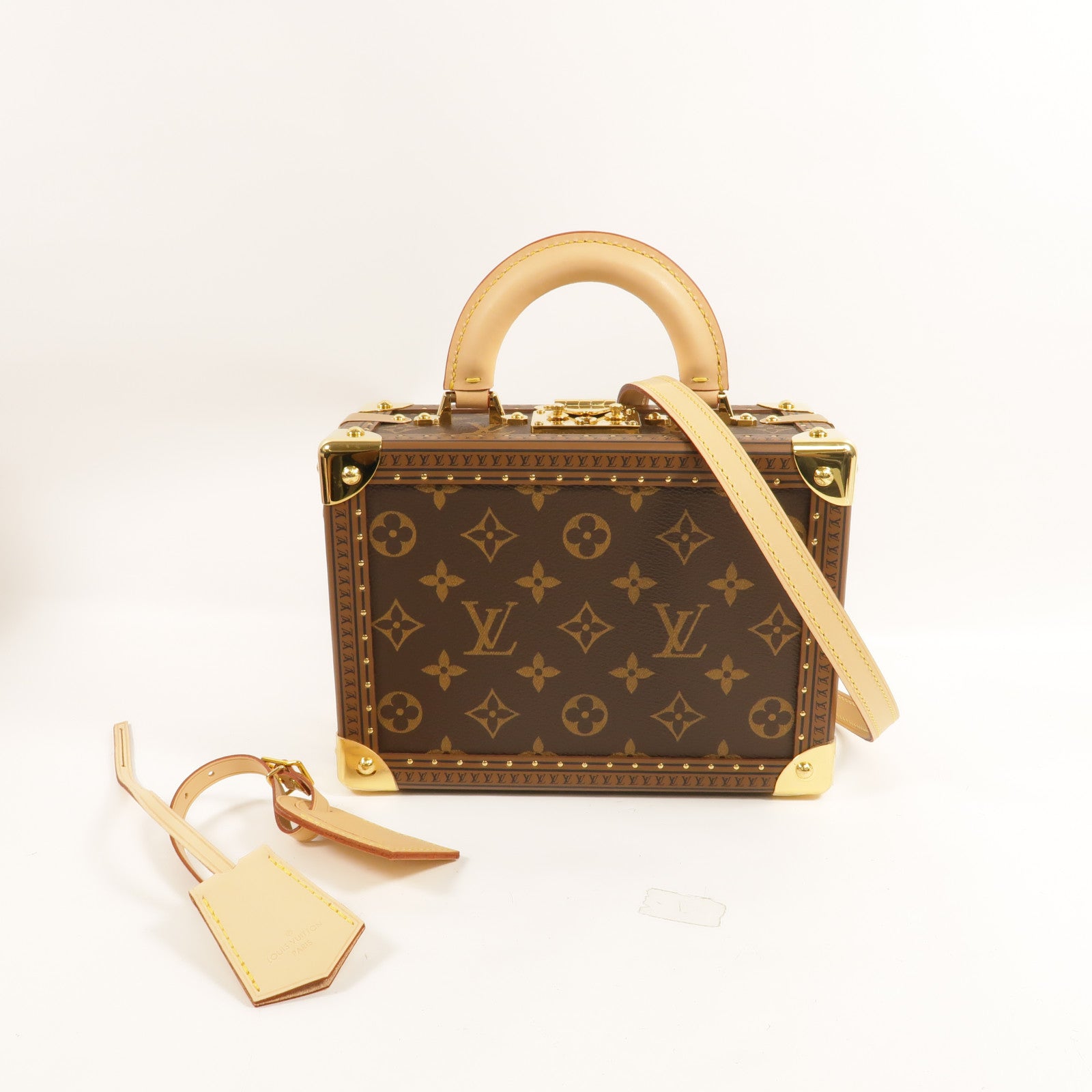 LOUIS VUITTON Monogram Petite Valise手挽肩背兩用袋