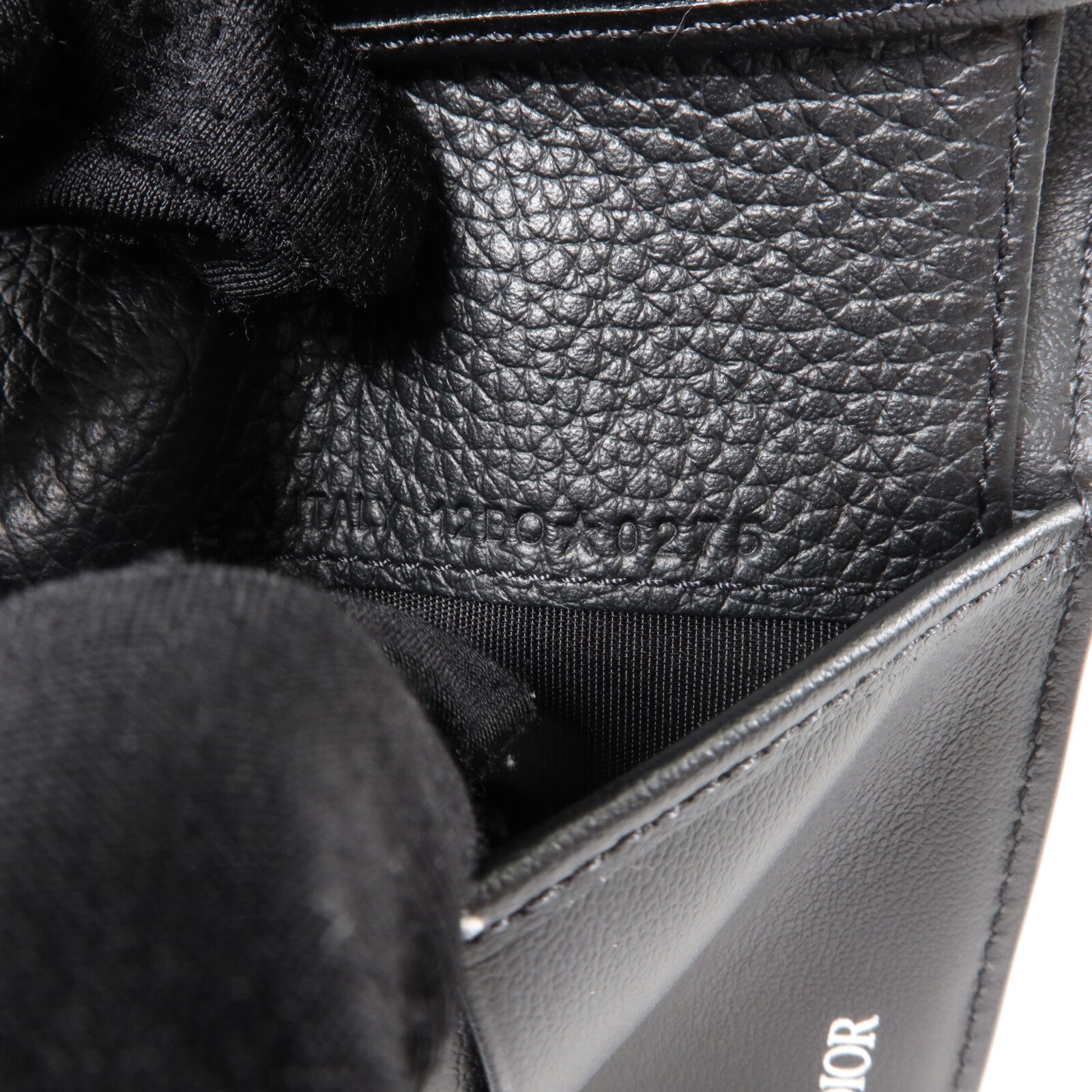 Dior 帆布/牛皮皮革Saddle Bifold Wallet錢包
