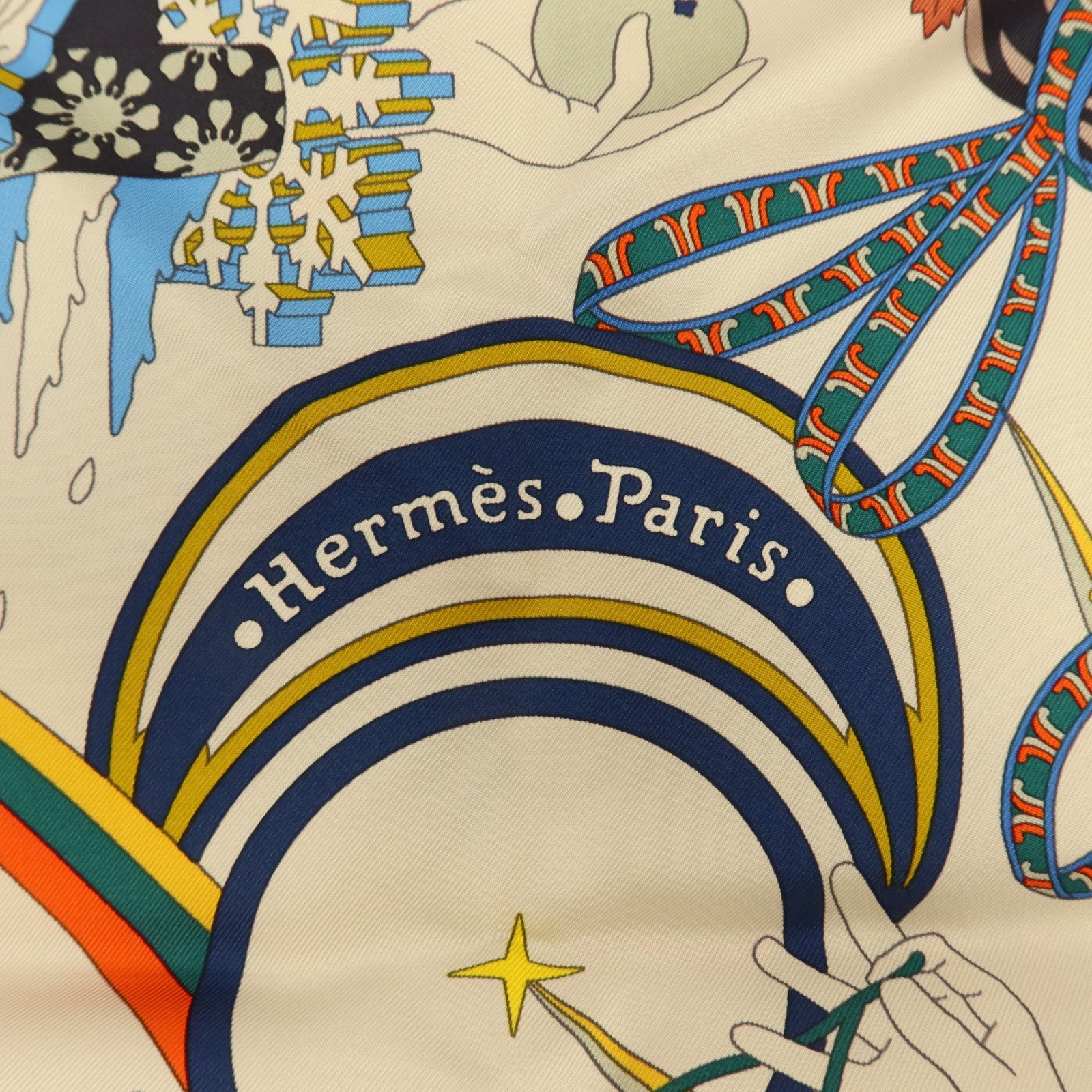 HERMES 絲質Scarf 90x90cm絲巾