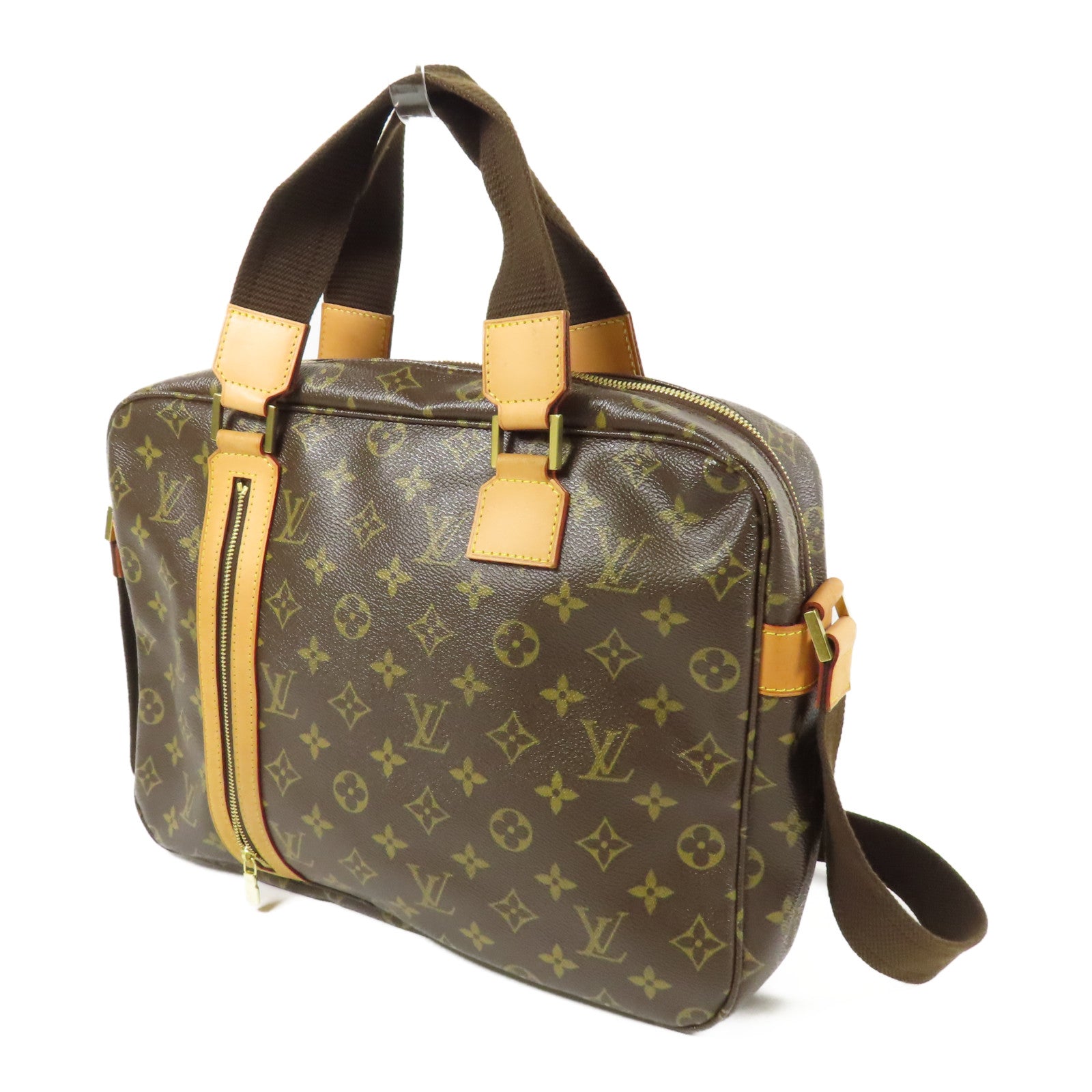 LOUIS VUITTON Monogram Sac Bosphore金扣手挽肩背兩用袋