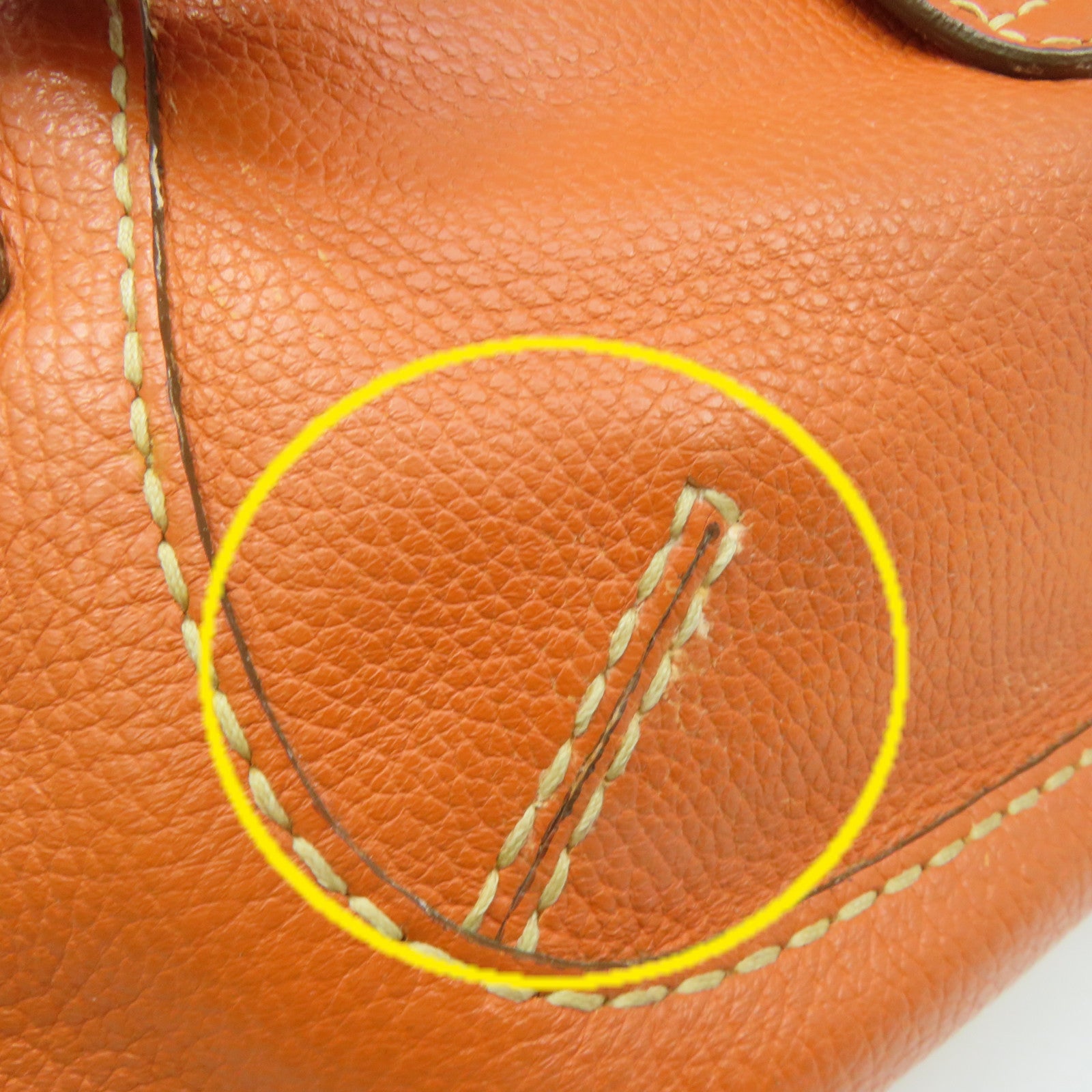 TOD’S 【激減優惠】牛皮皮革Shoulder Bag肩背袋橙色