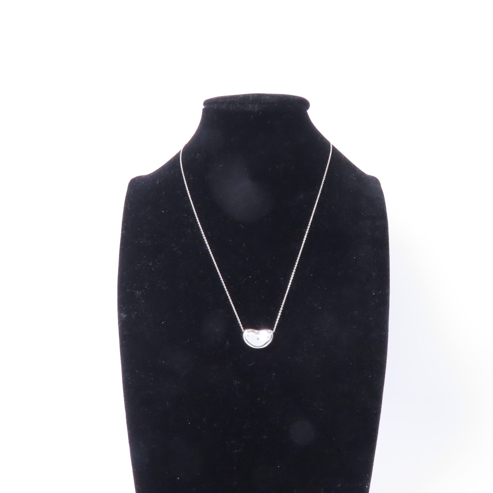 TIFFANY＆CO 925純銀Bean Necklace項鍊