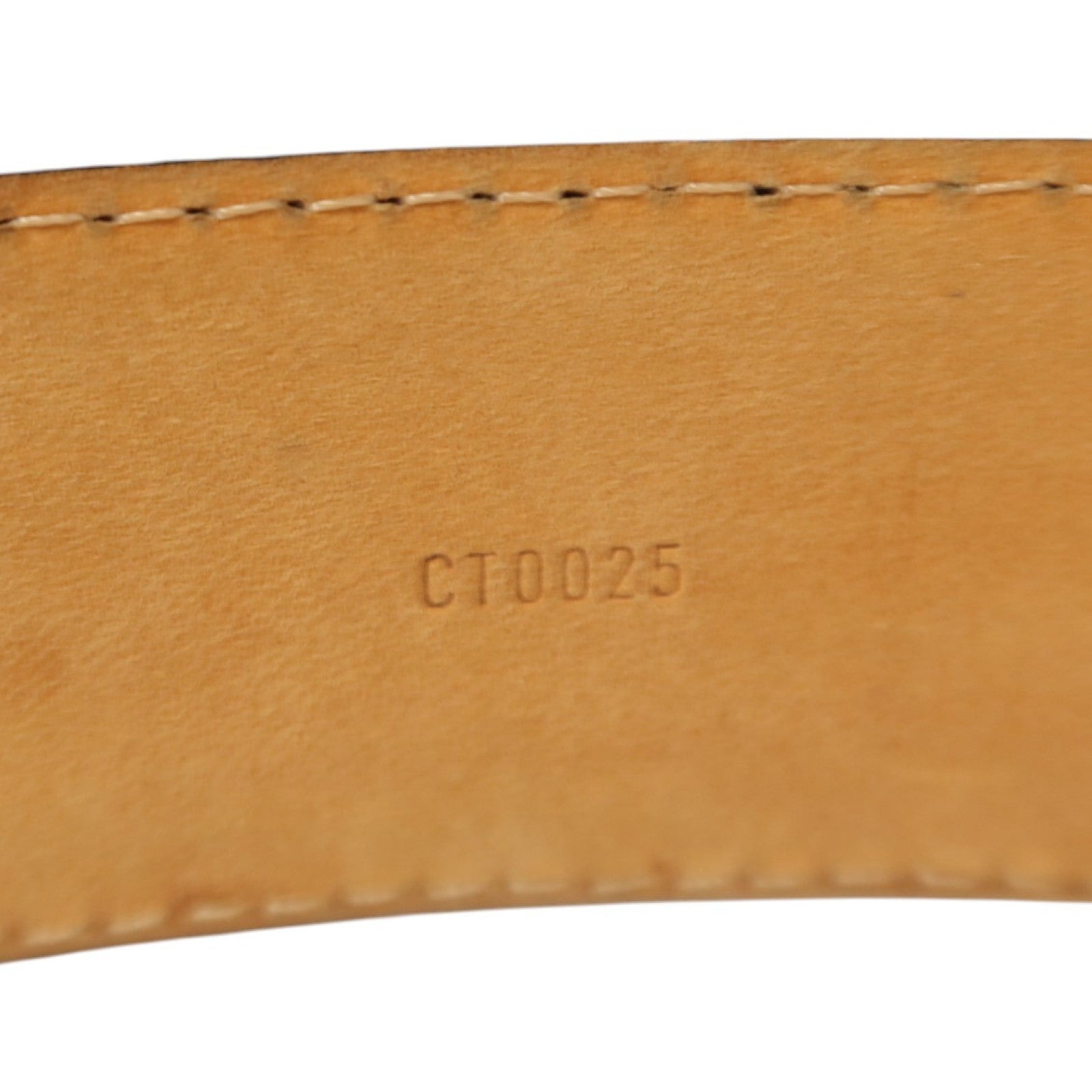 LOUIS VUITTON Monogram Santur Carre Belt 85cm金扣腰帶