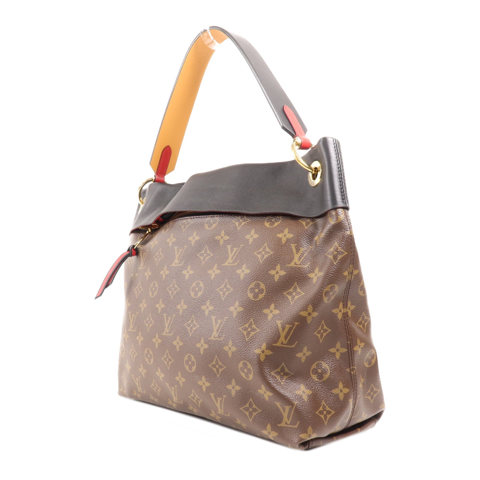 LOUIS VUITTON Monogram Tuileries金扣肩背袋
