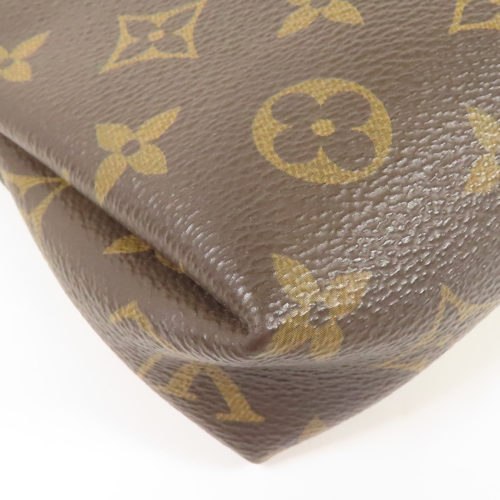 LOUIS VUITTON Monogram Pallas Clutch金扣鏈帶手挽肩背兩用袋