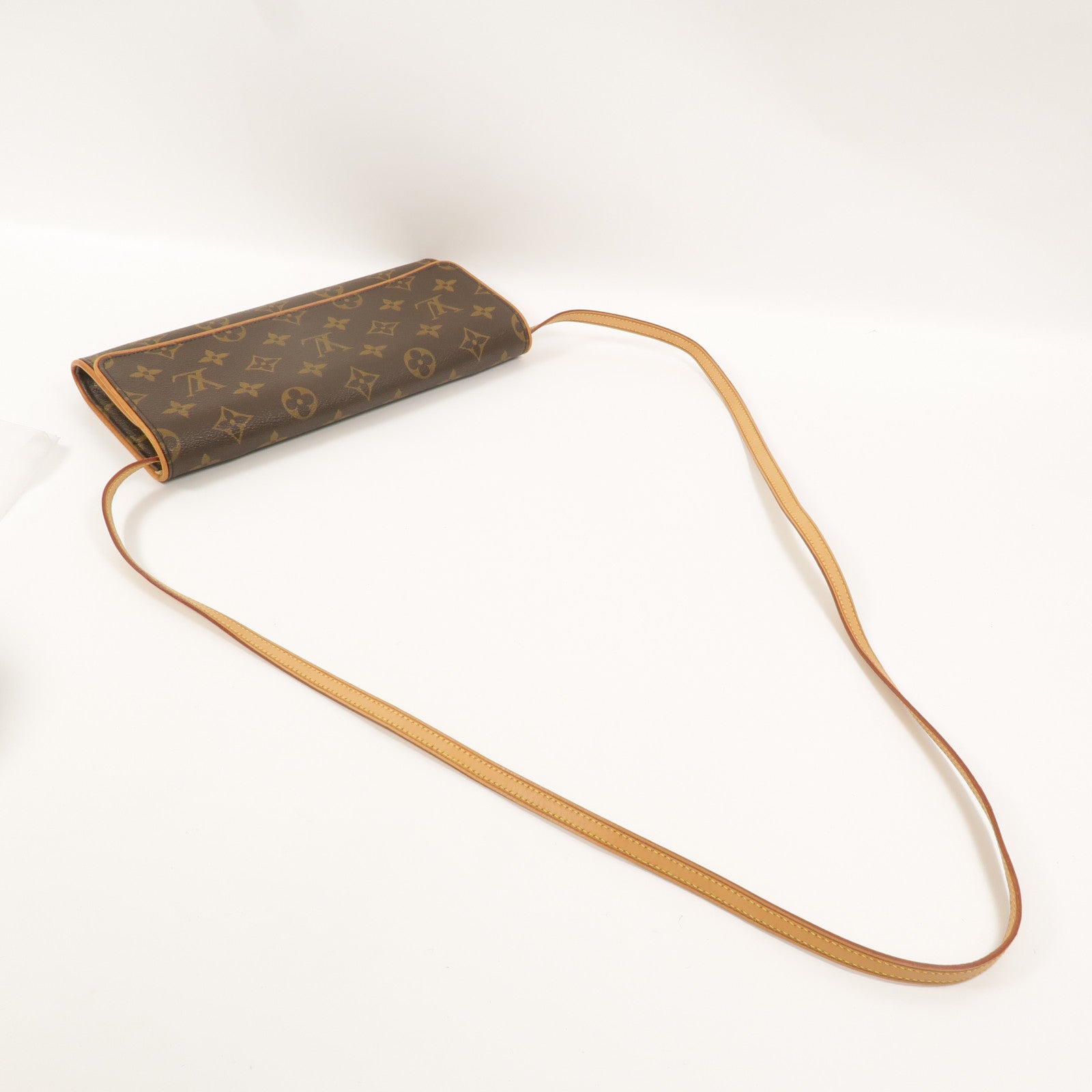 LOUIS VUITTON Monogram Pochette Twin GM肩背袋