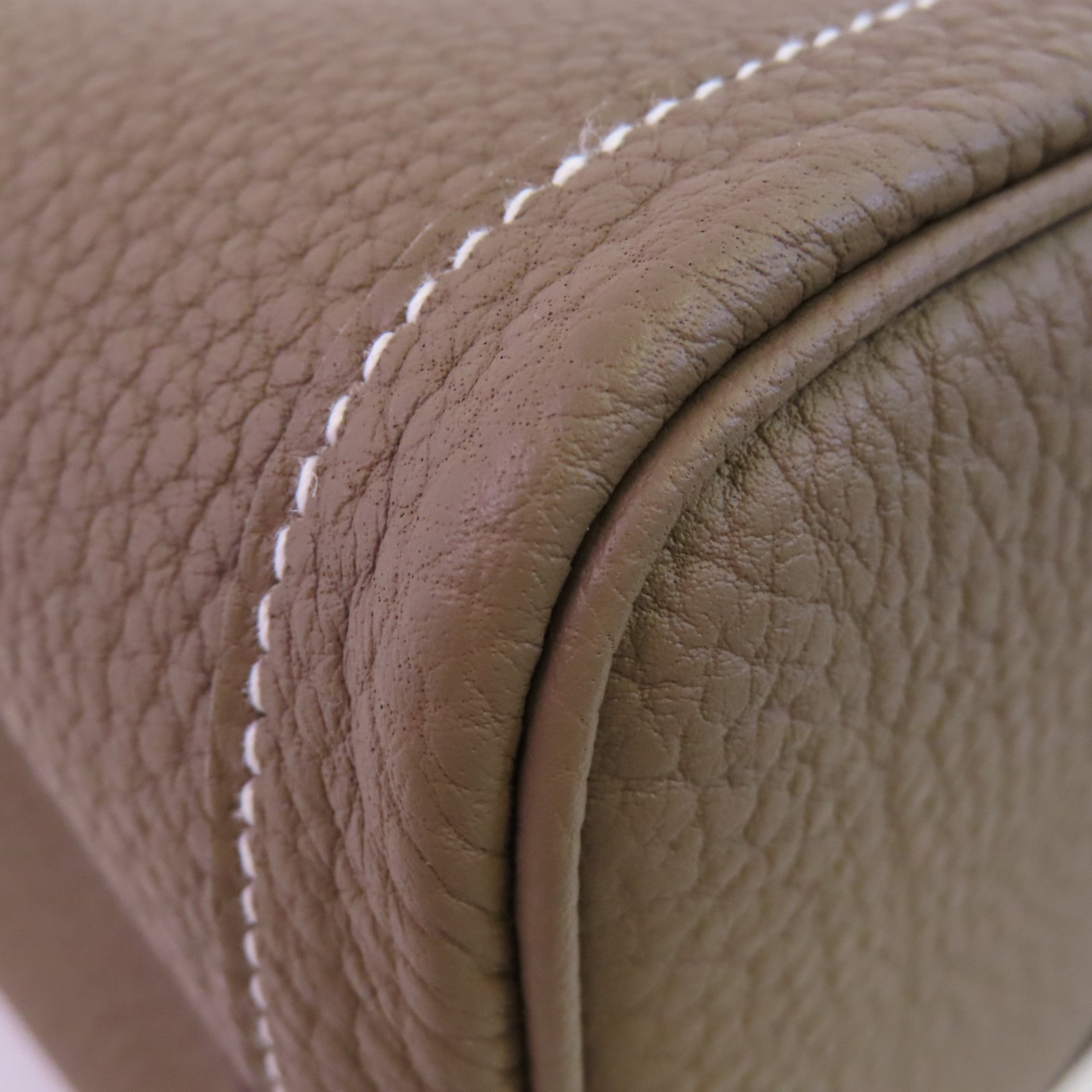 HERMES Negonda皮革Garden Party TPM銀扣手挽袋