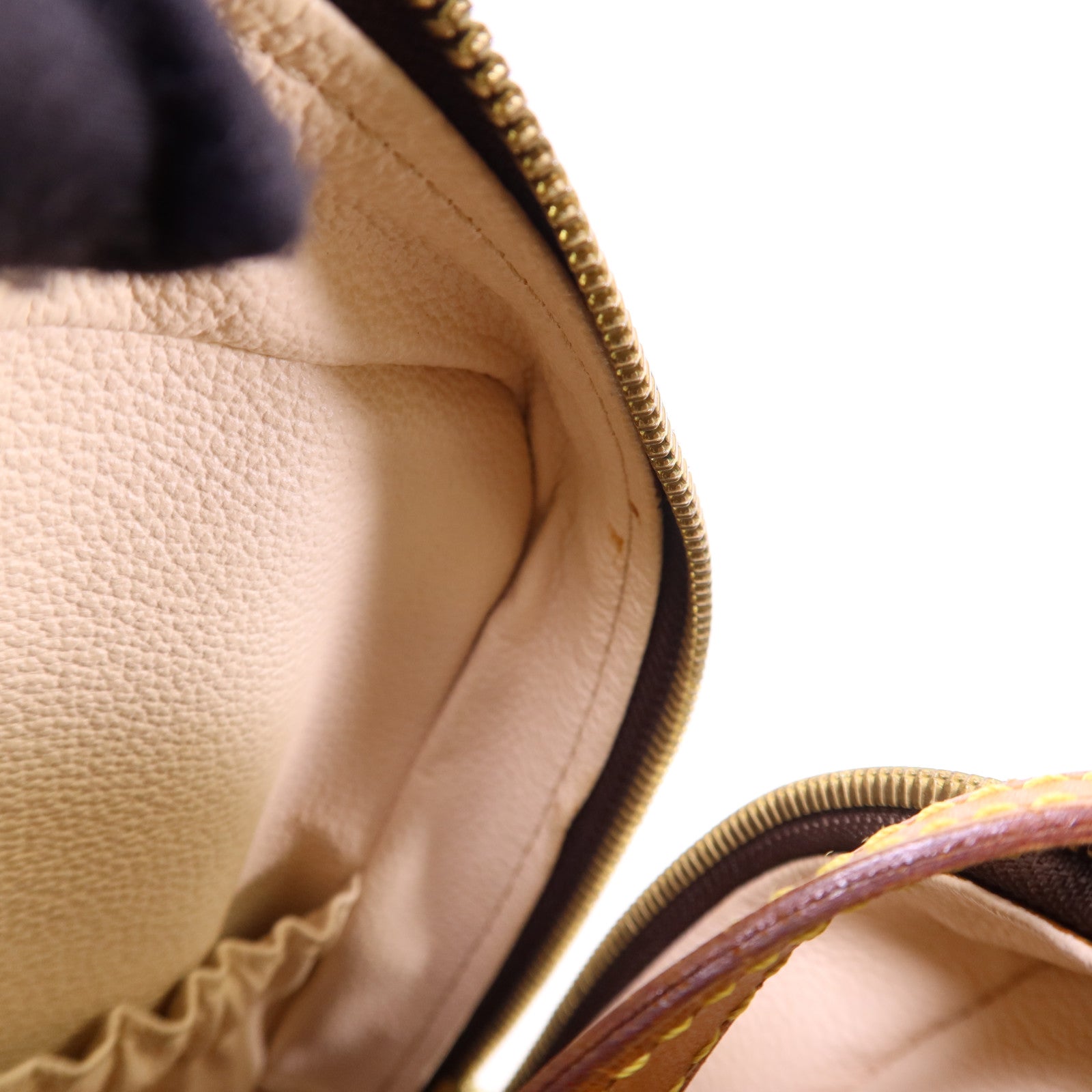 LOUIS VUITTON Monogram Spontini金扣手挽肩背兩用袋棕色