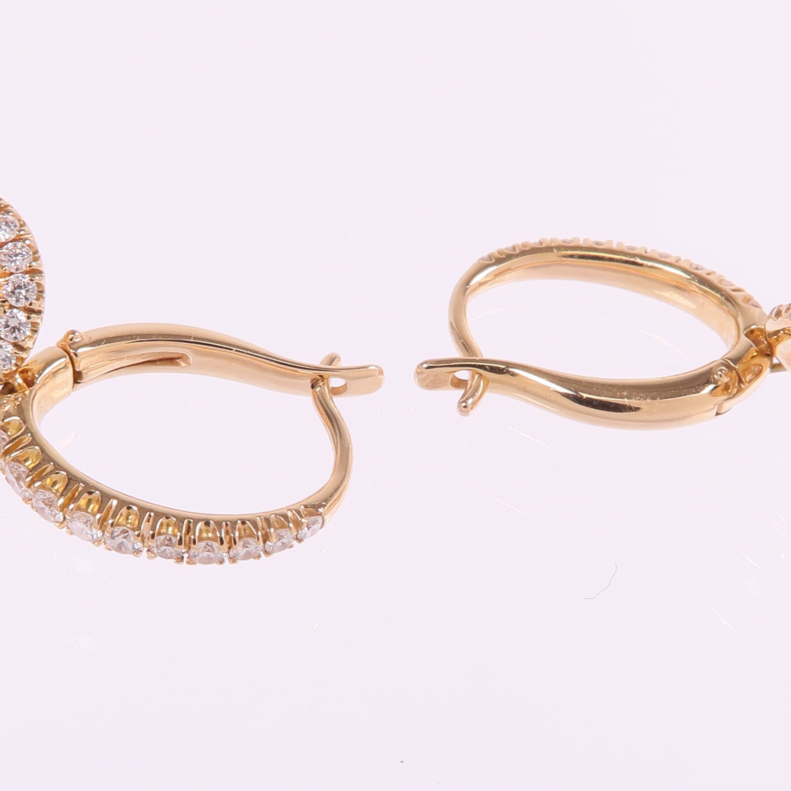CARTIER 18K玫瑰金Diamond Earrings鑽石耳環