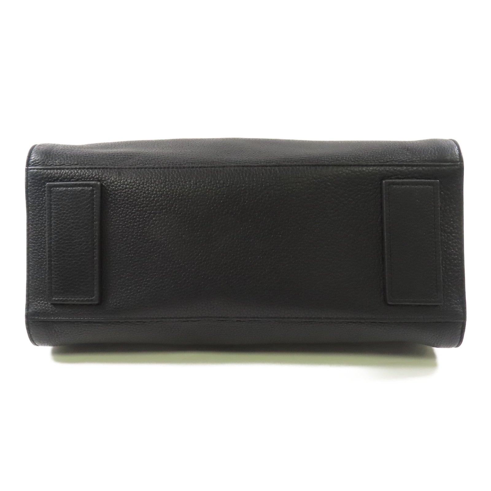 SAINT LAURENT 牛皮皮革Sac De Jour銀扣手挽肩背兩用袋