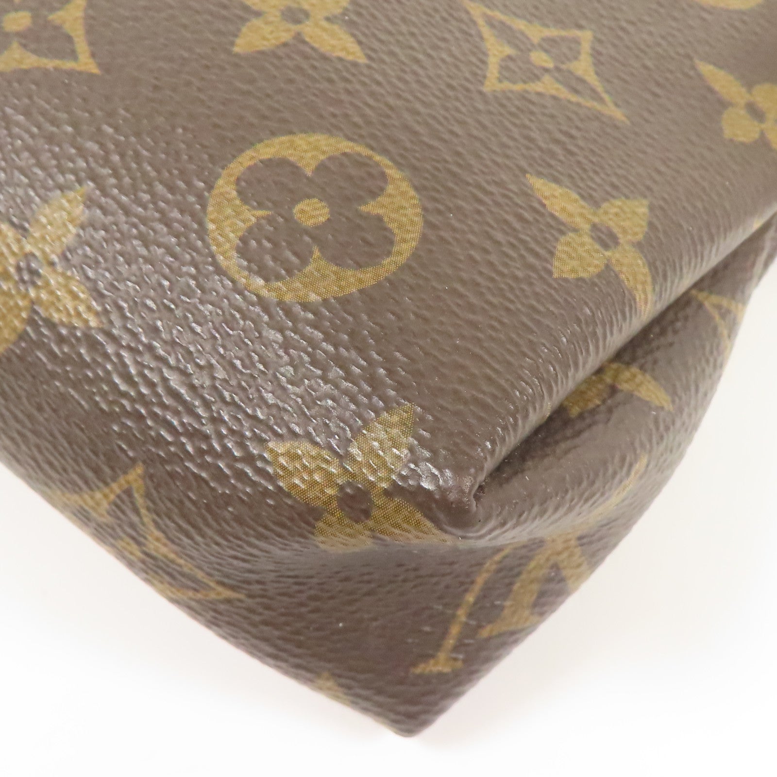 LOUIS VUITTON Monogram Pallas Clutch金扣鏈帶手挽肩背兩用袋