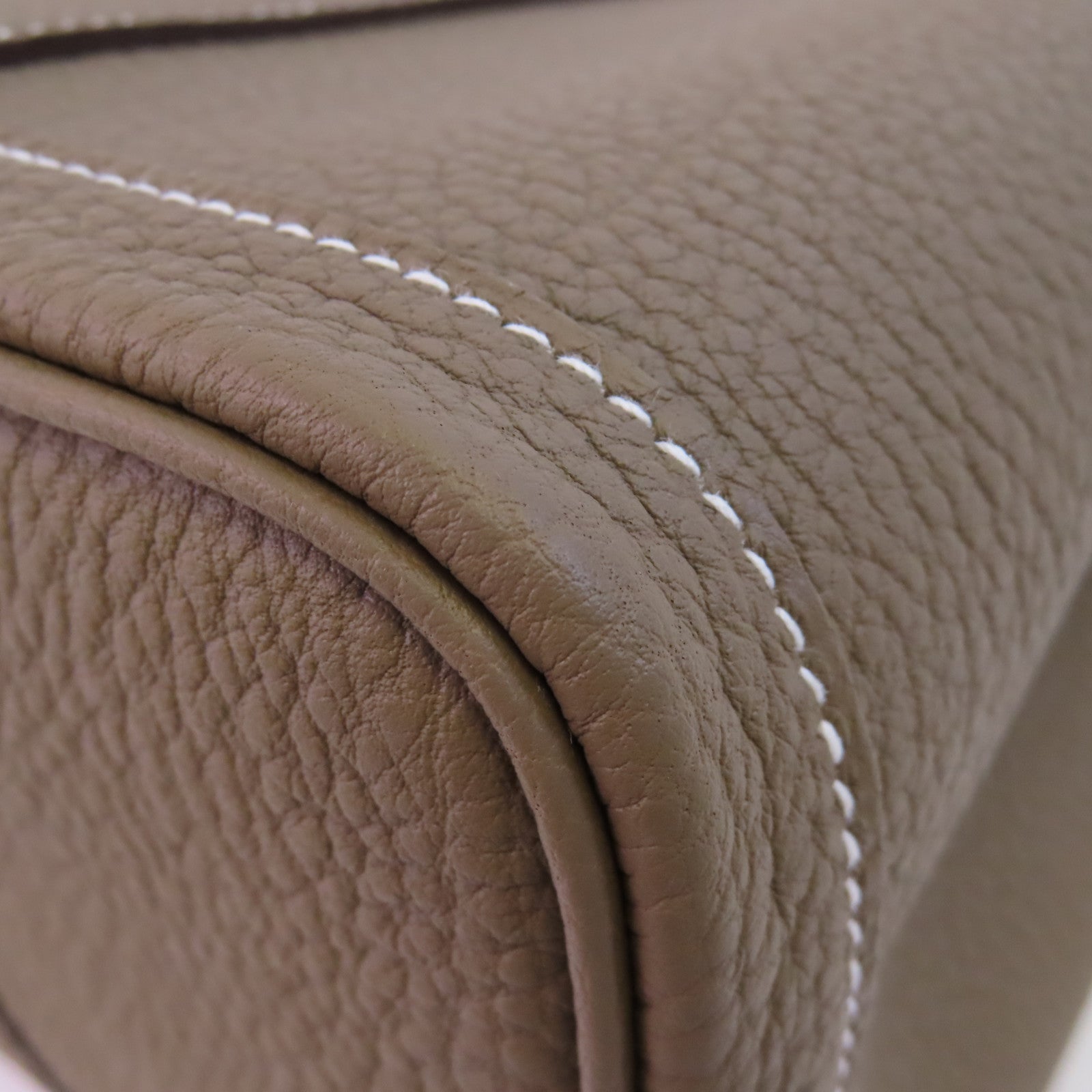 HERMES Negonda皮革Garden Party TPM銀扣手挽袋