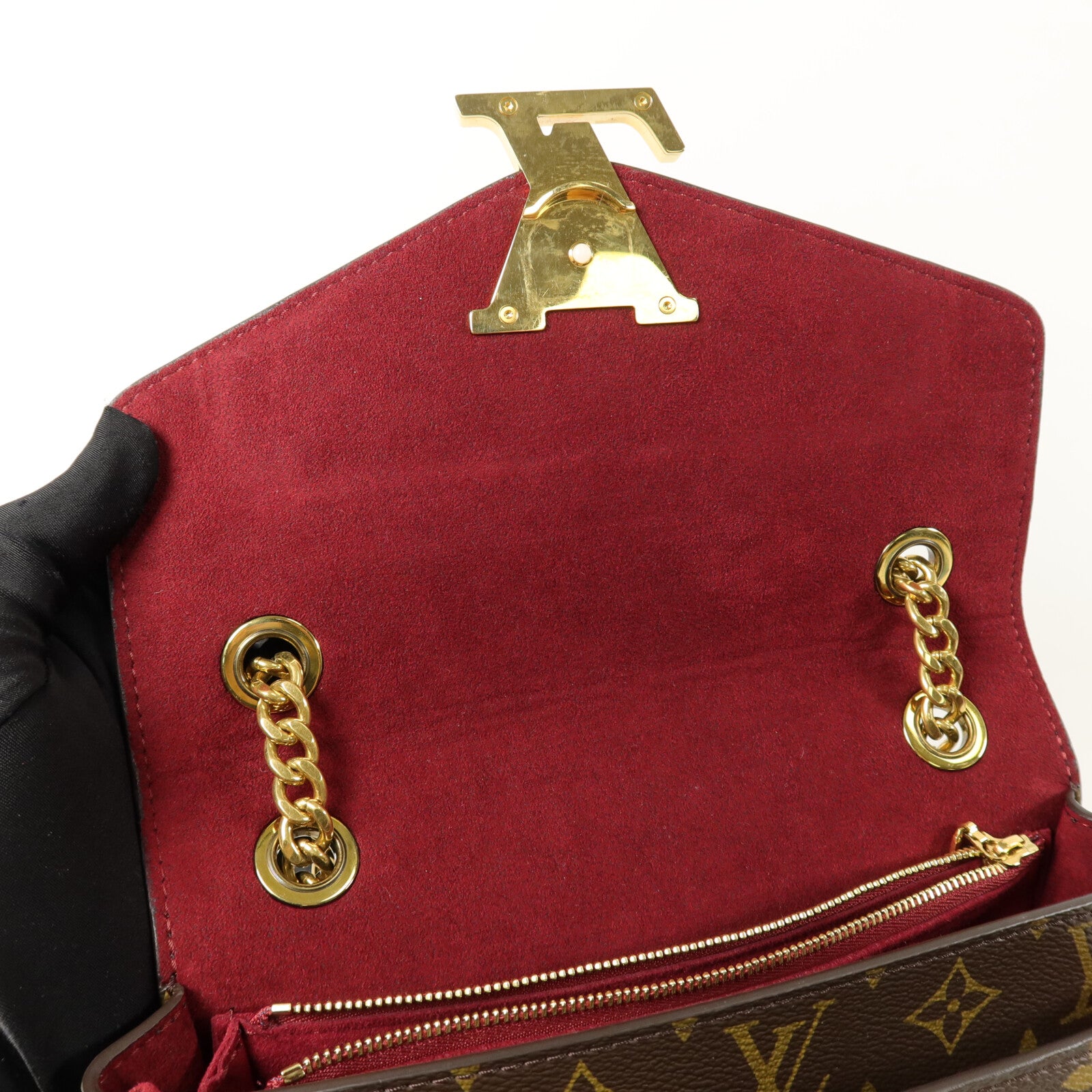 LOUIS VUITTON Monogram Passy鏈帶肩背袋