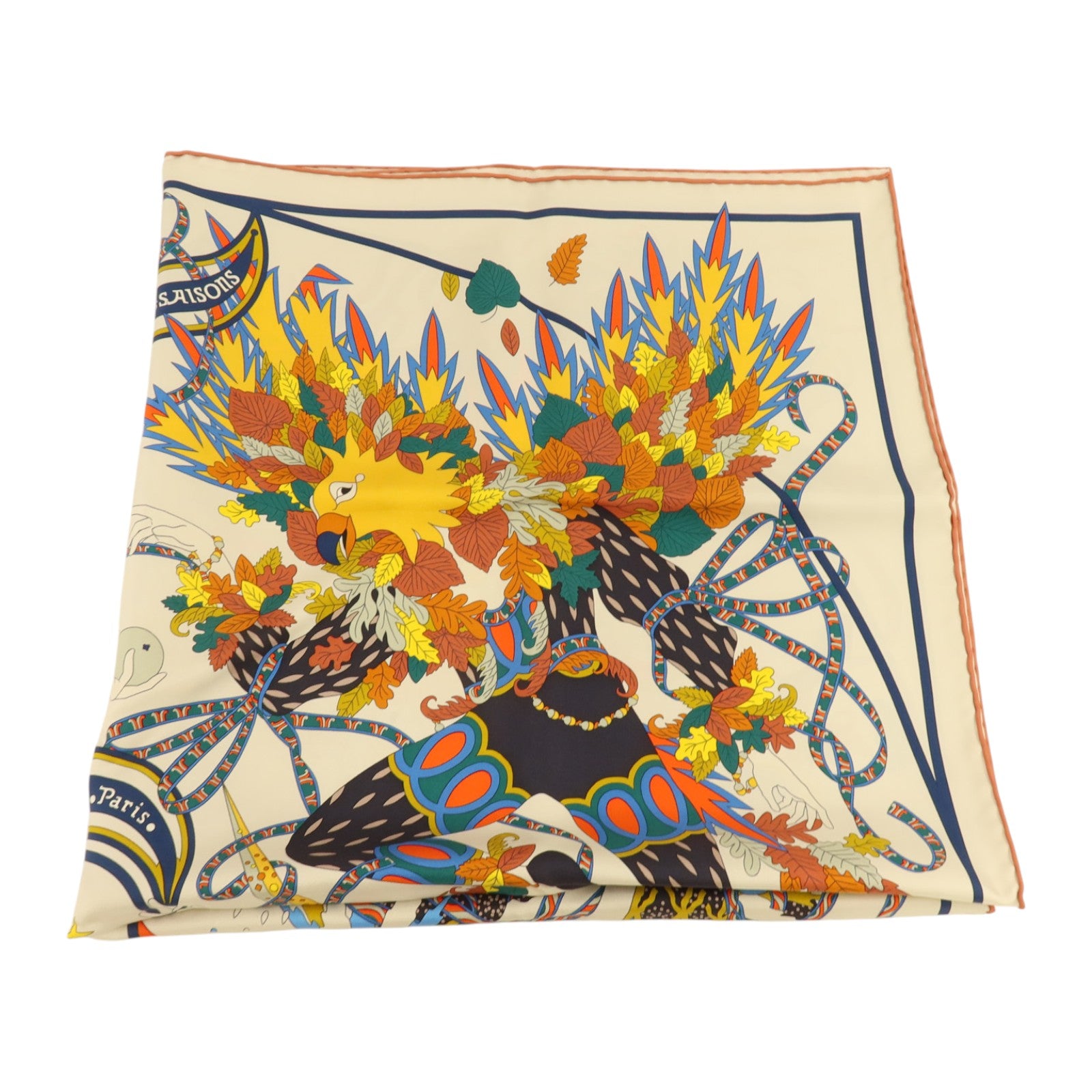 HERMES 絲質Scarf 90x90cm絲巾
