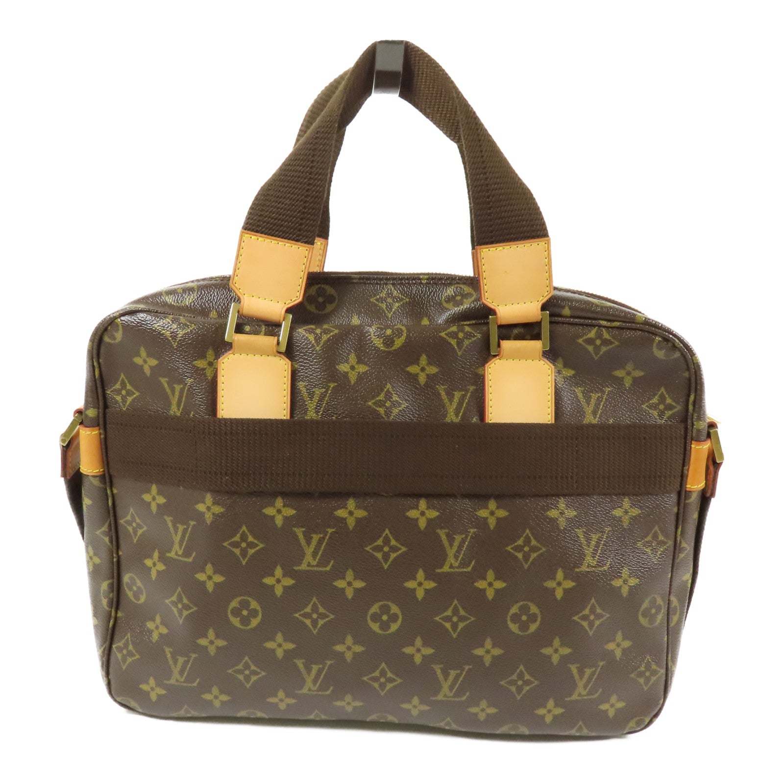 LOUIS VUITTON Monogram Sac Bosphore金扣手挽肩背兩用袋