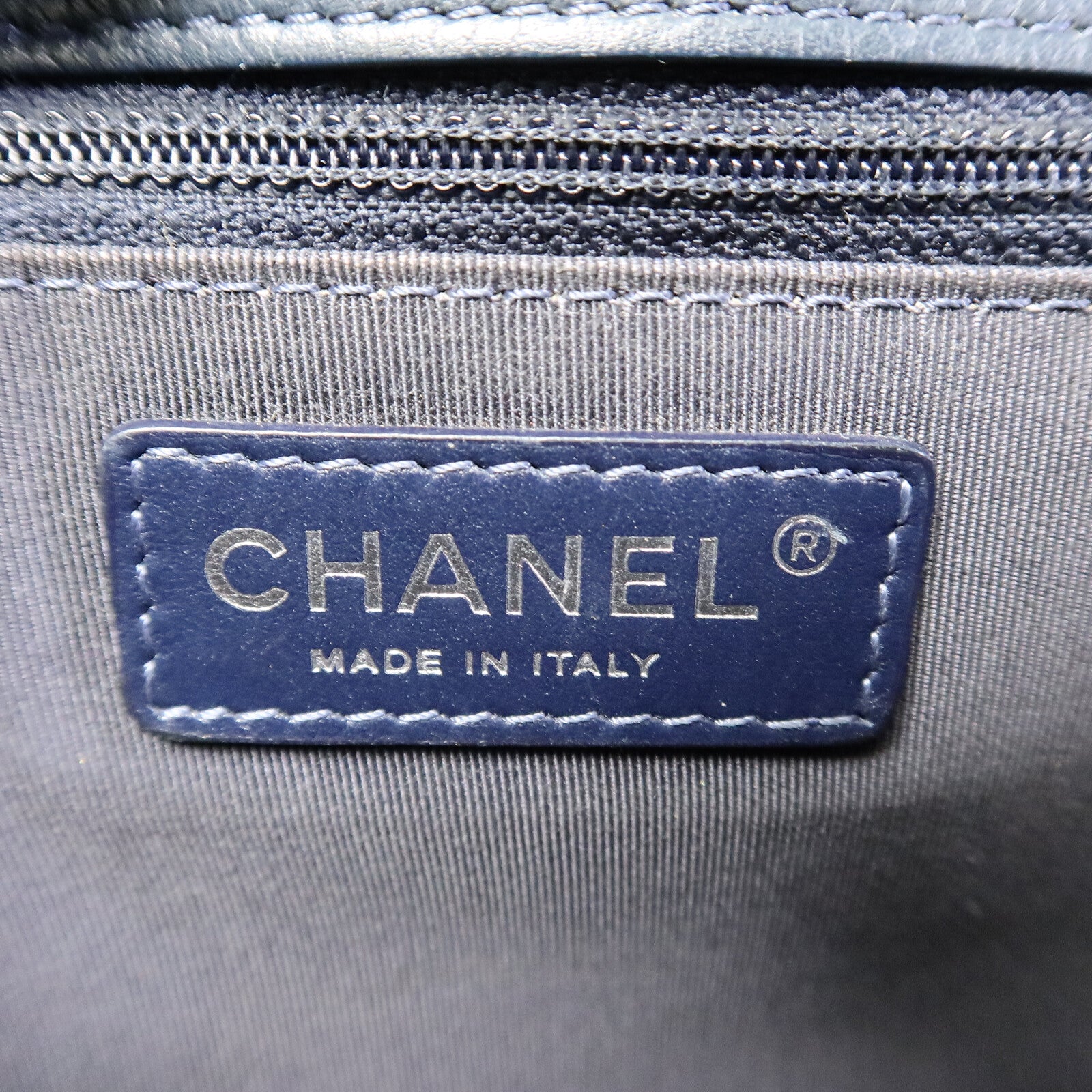 CHANEL 牛皮皮革Chain Shoulder鏈帶手挽肩背兩用袋
