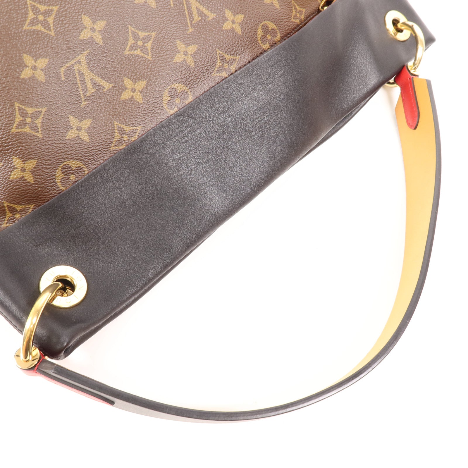 LOUIS VUITTON Monogram Tuileries金扣肩背袋