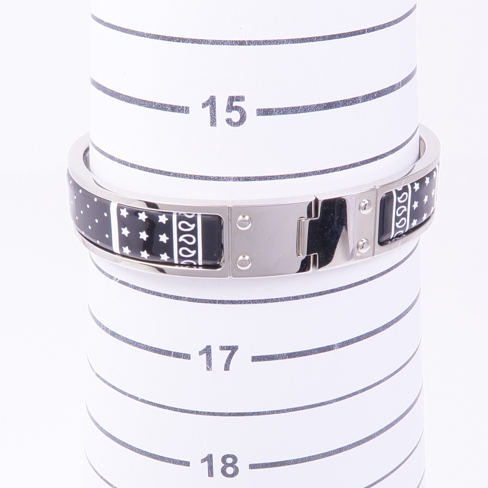 HERMES 金屬/琺瑯Charniere Bracelet手鐲