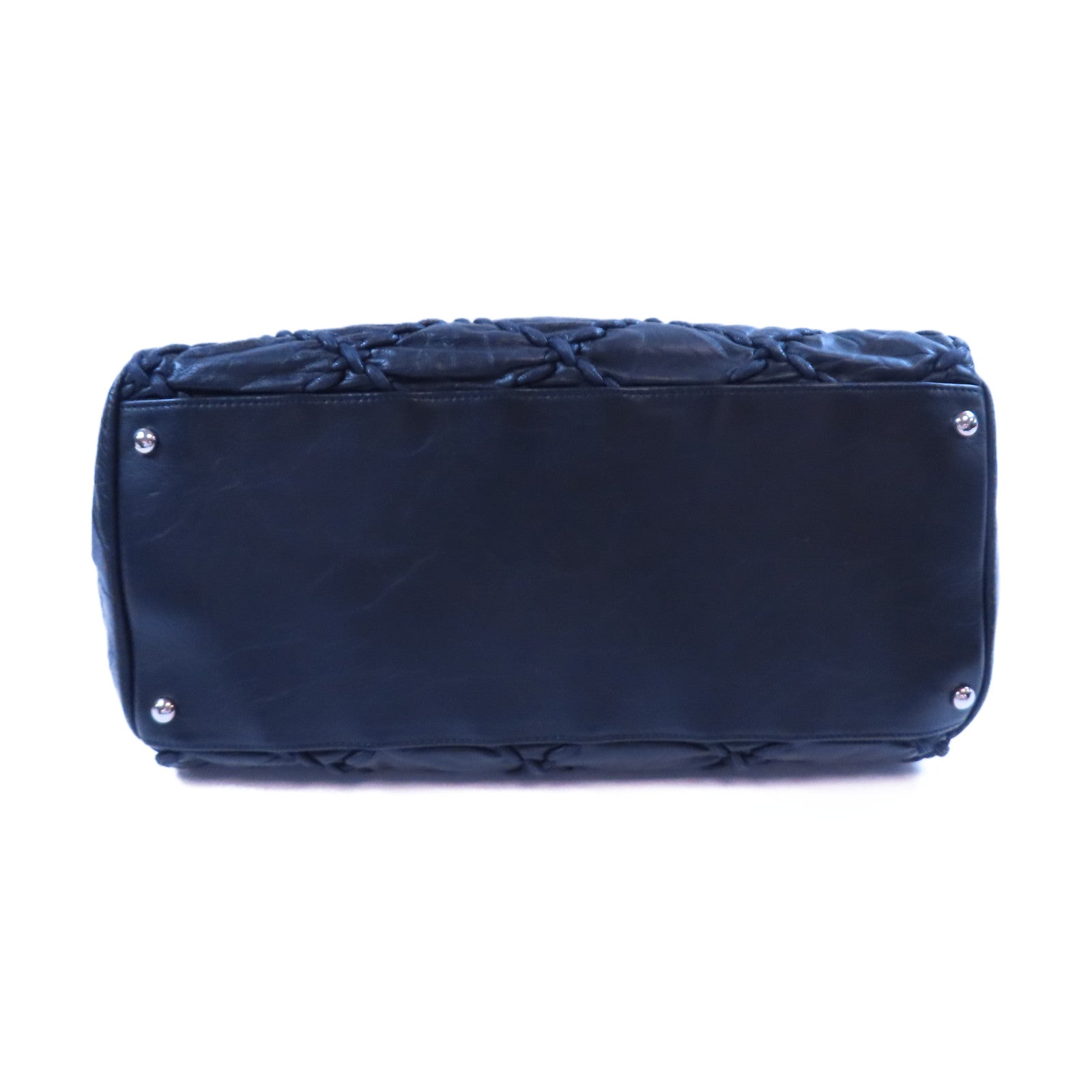 CHANEL 牛皮皮革Shoulder Bag金扣鏈帶肩背袋黑色
