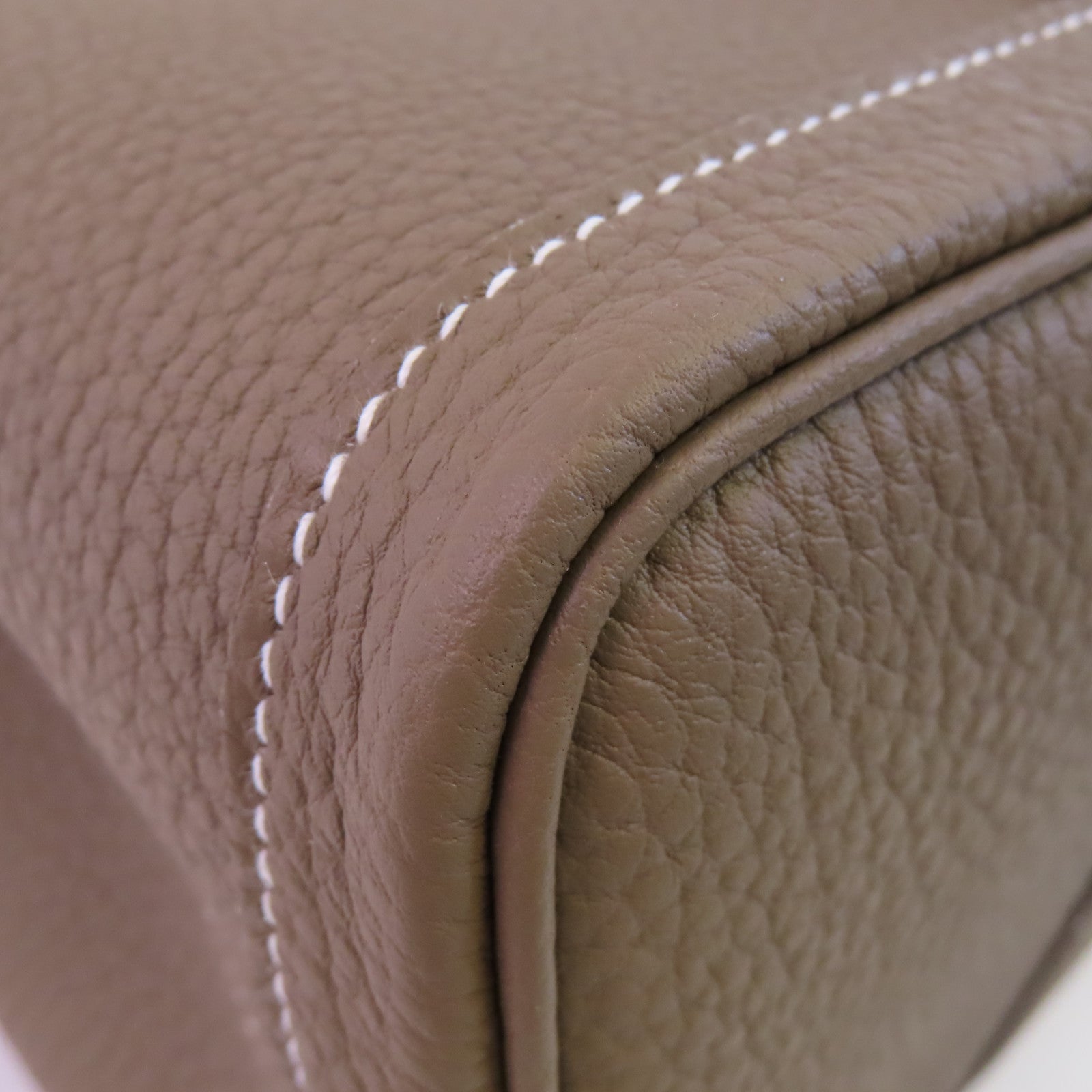 HERMES Negonda皮革Garden Party TPM銀扣手挽袋