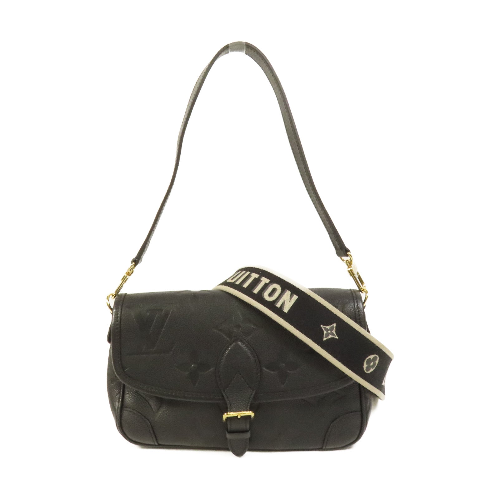 LOUIS VUITTON Monogram Empreinte Diane金扣肩背袋