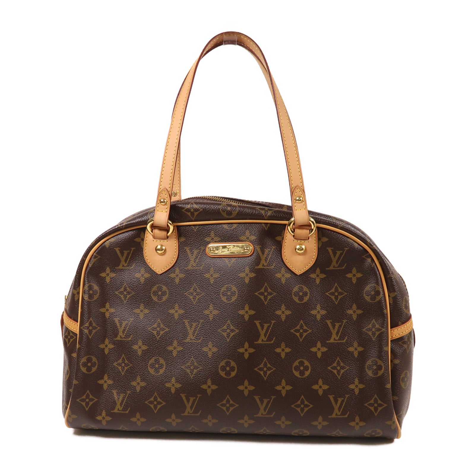 LOUIS VUITTON Monogram Montorgueil GM金扣肩背袋/手挽袋
