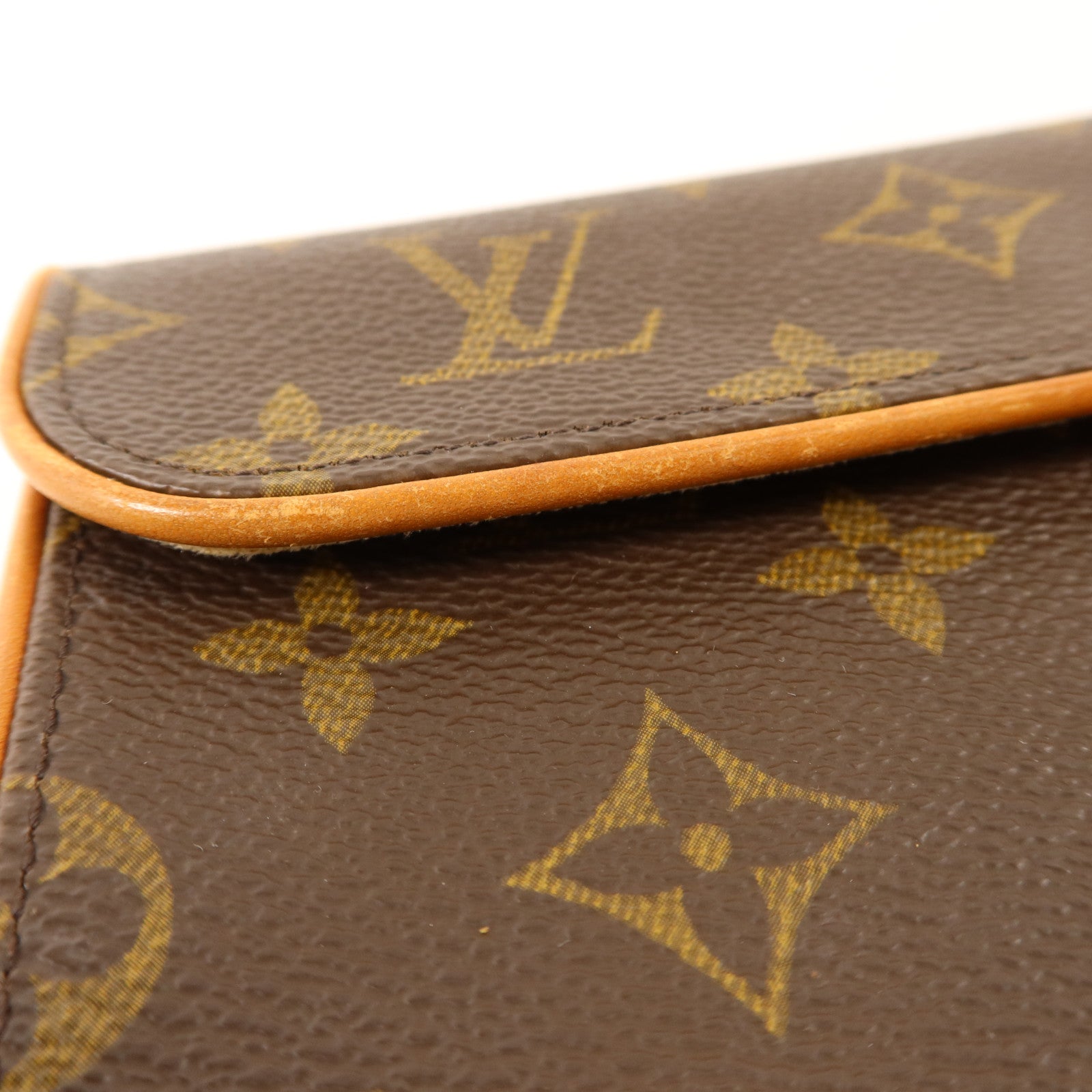 LOUIS VUITTON 【激減優惠】Monogram Pochette Florentine XS金扣腰包