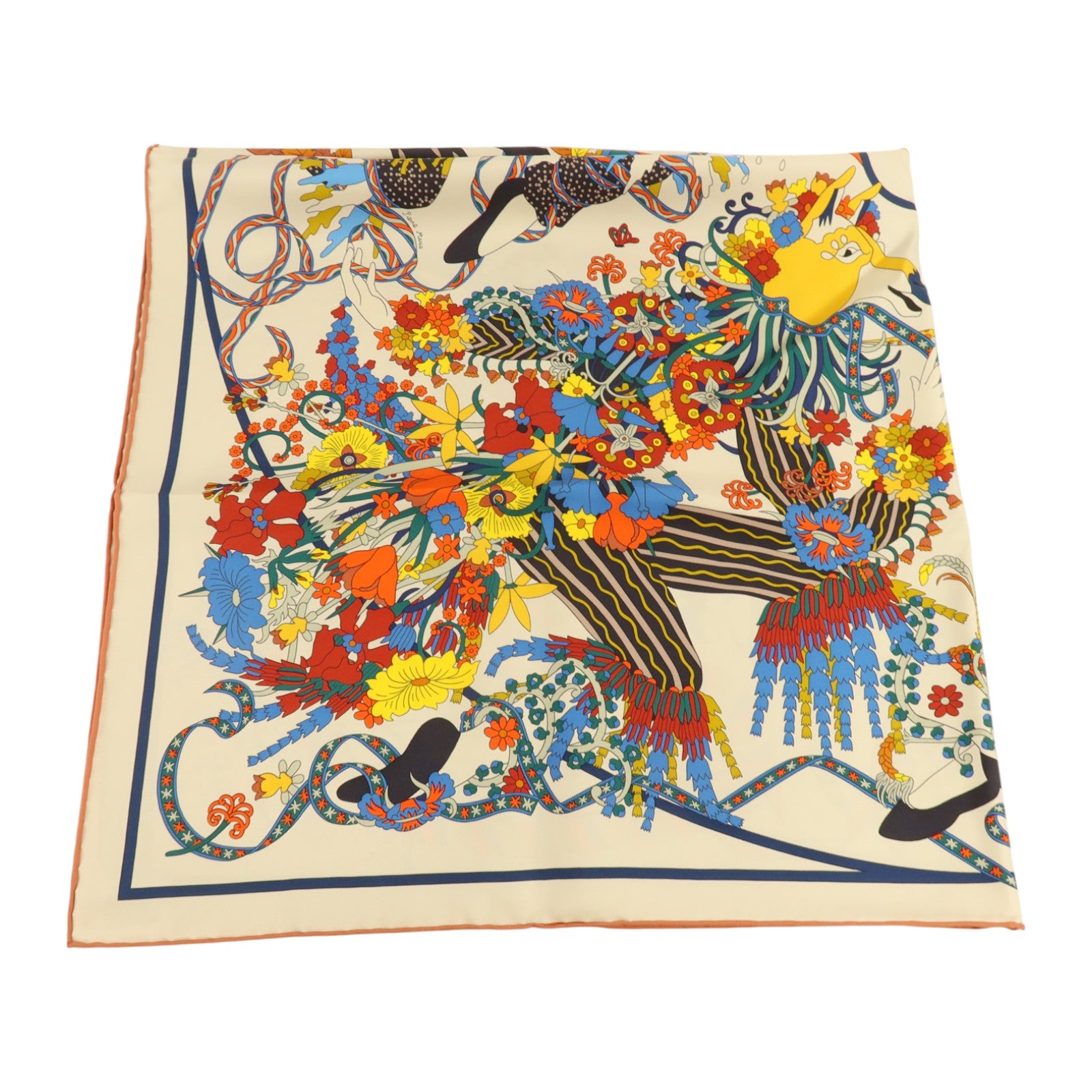HERMES 絲質Scarf 90x90cm絲巾