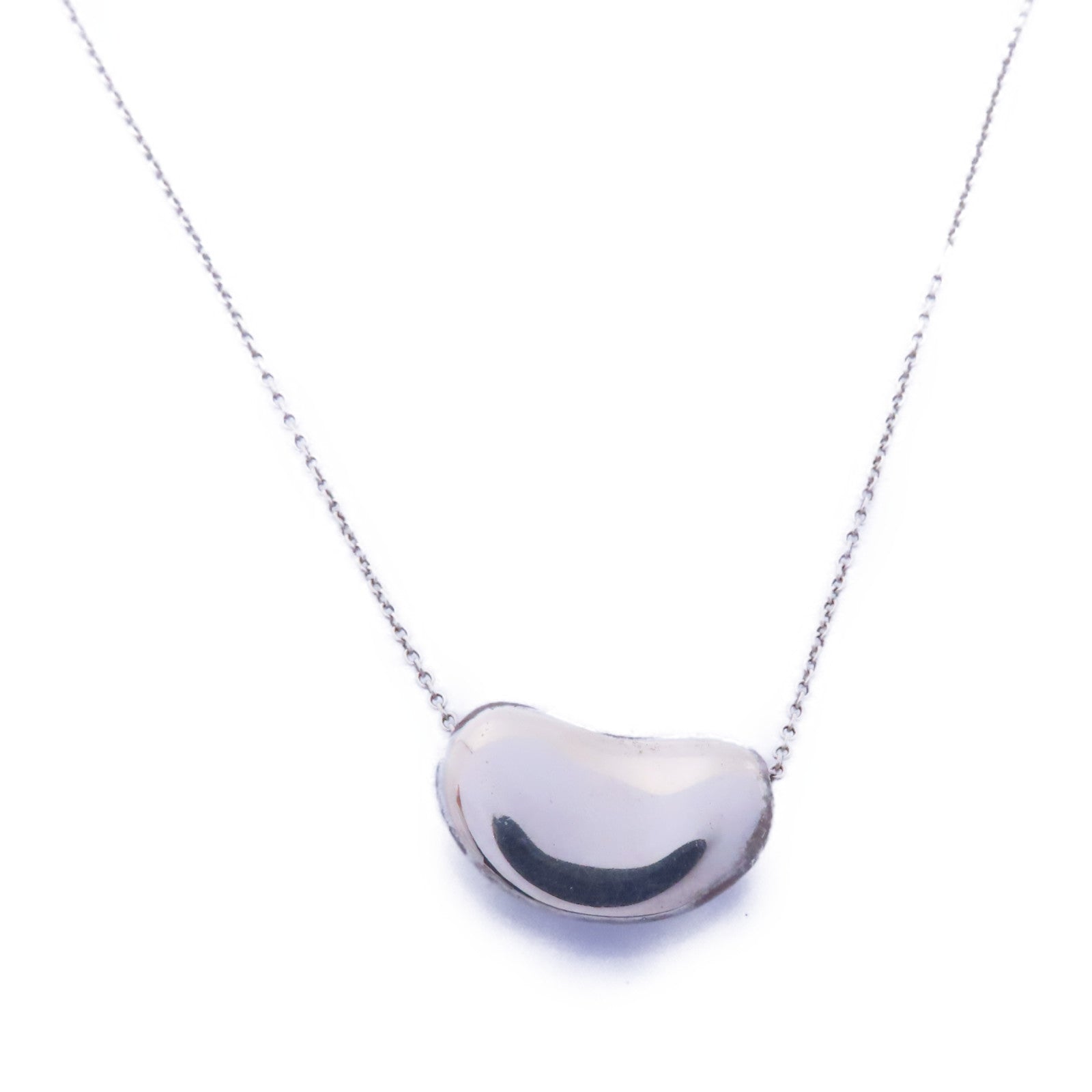 TIFFANY＆CO 925純銀Bean Necklace項鍊