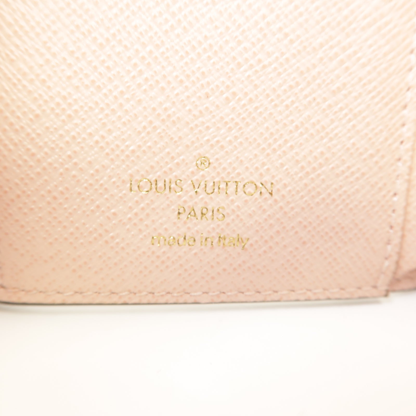 LOUIS VUITTON Monogram Victrine Wallet金扣錢包棕色