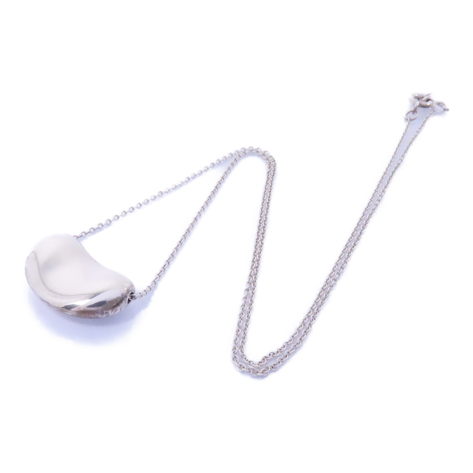 TIFFANY＆CO 925純銀Bean Necklace項鍊