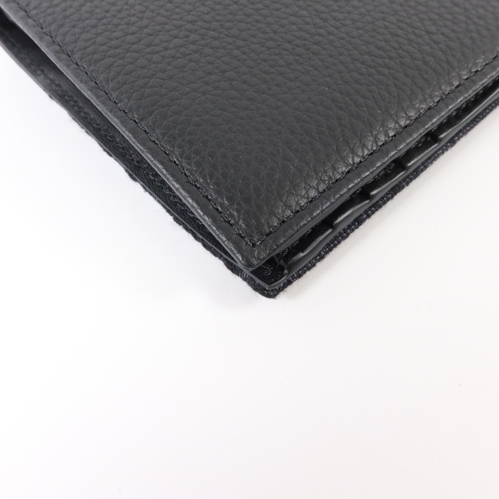 Dior 帆布/牛皮皮革Saddle Bifold Wallet錢包