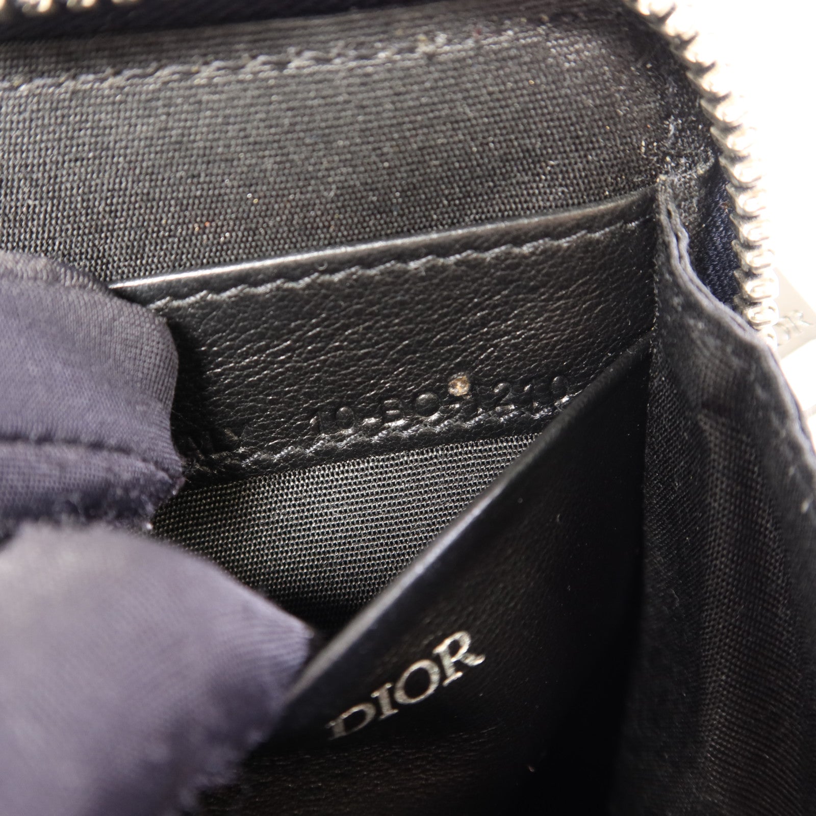 Dior 牛皮皮革Shoulder Bag銀扣肩背袋