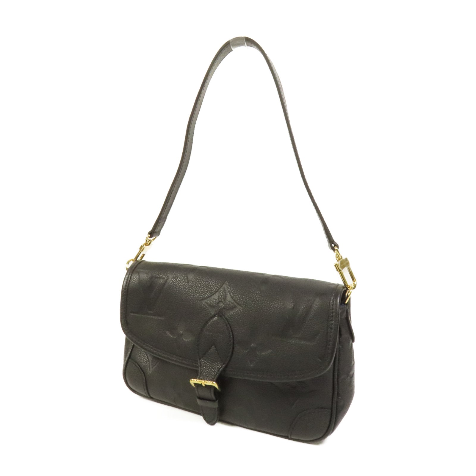 LOUIS VUITTON Monogram Empreinte Diane金扣肩背袋