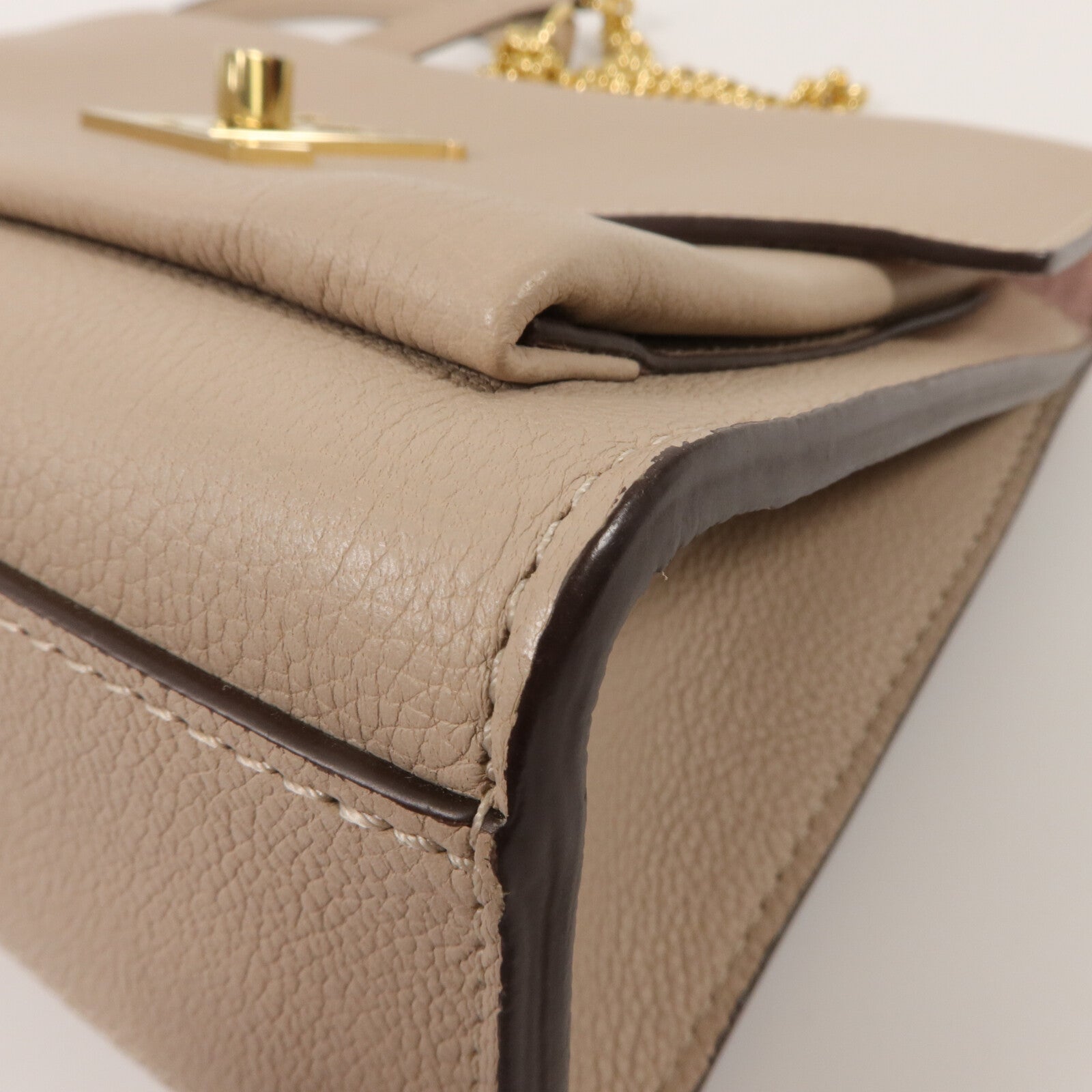 LOUIS VUITTON 牛皮皮革My Lockme鏈帶肩背袋